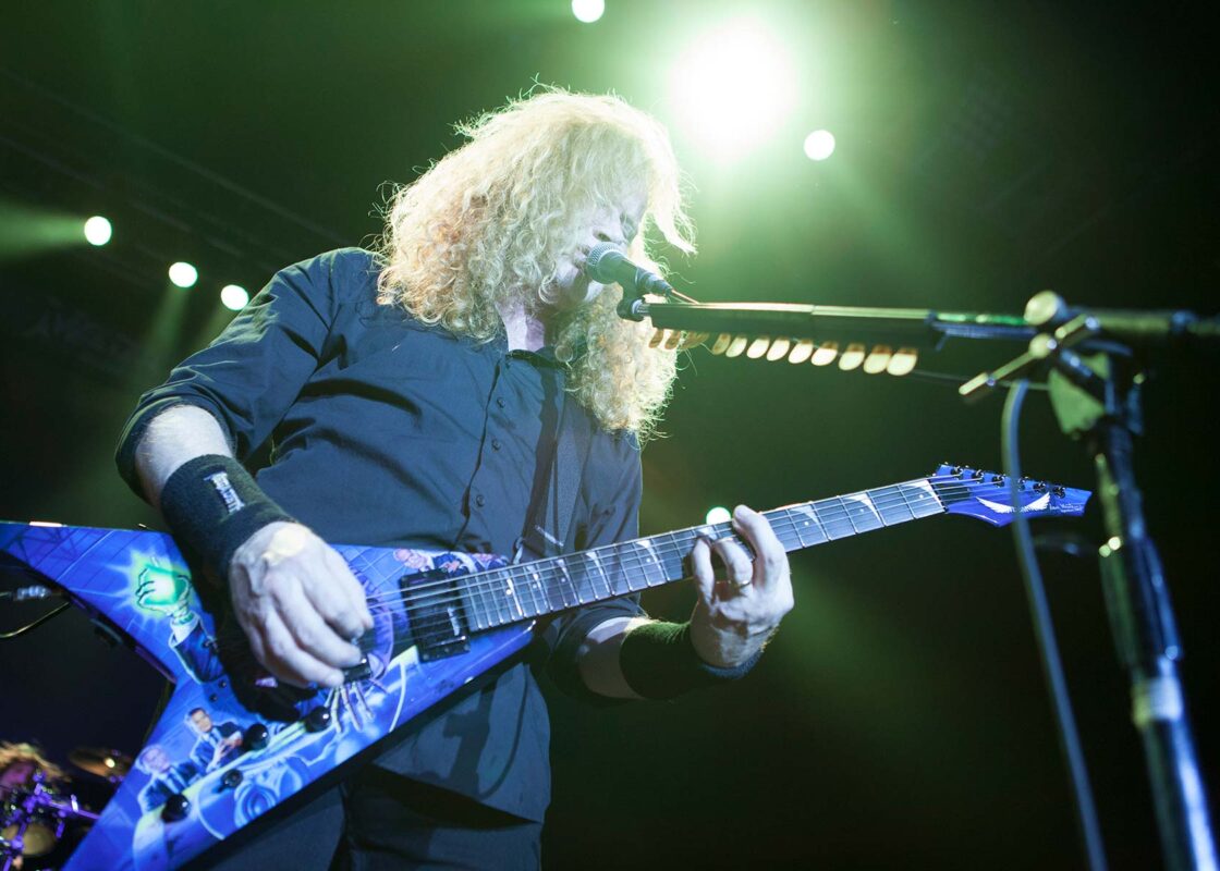 Megadeth photo by Mitchell Loper for HM Magazine