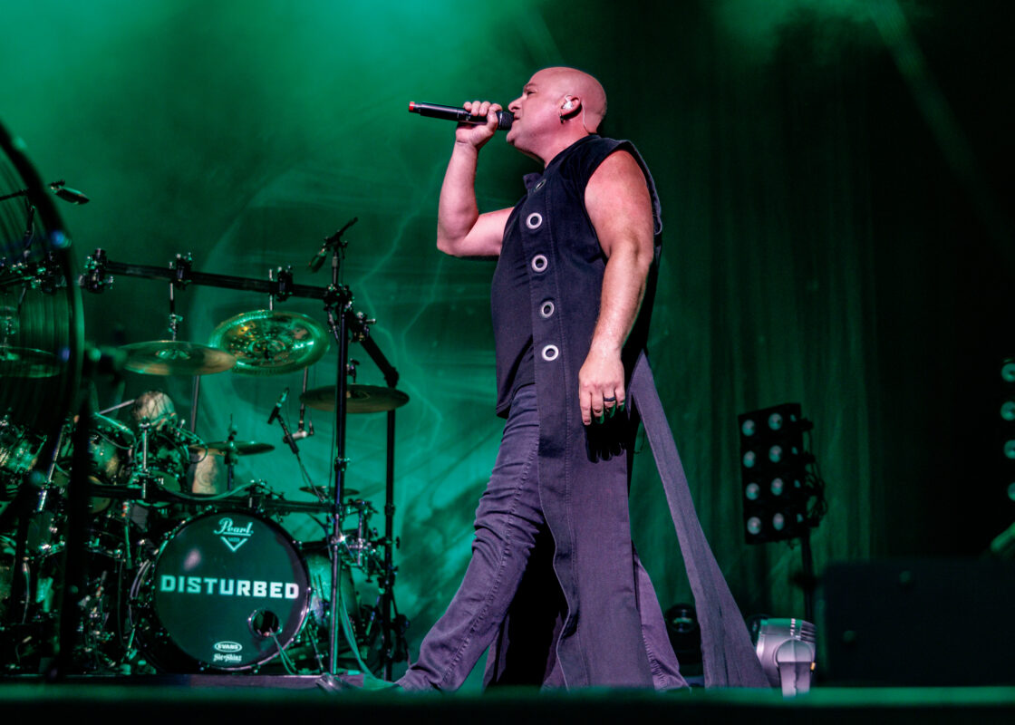 Disturbed photo by Annette Holloway for HM Magazine
