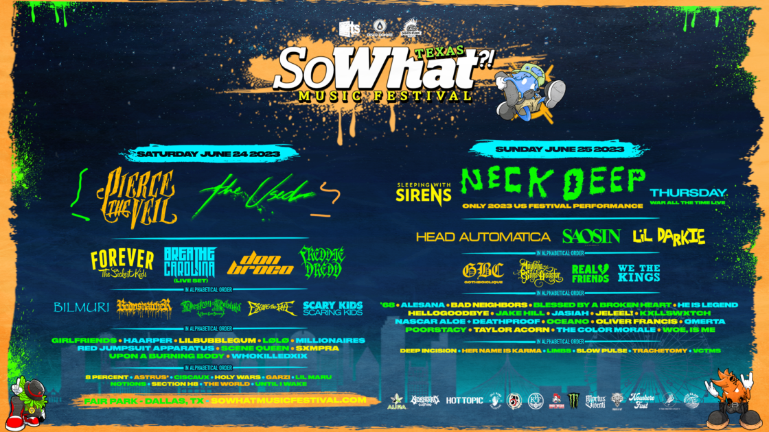 So What?! Music Festival Announces Full 2023 Lineup — HM Magazine