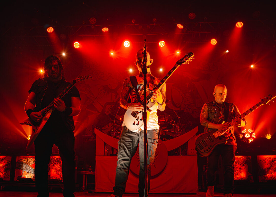 Trivium photo by Zak DeFreze for HM Magazine