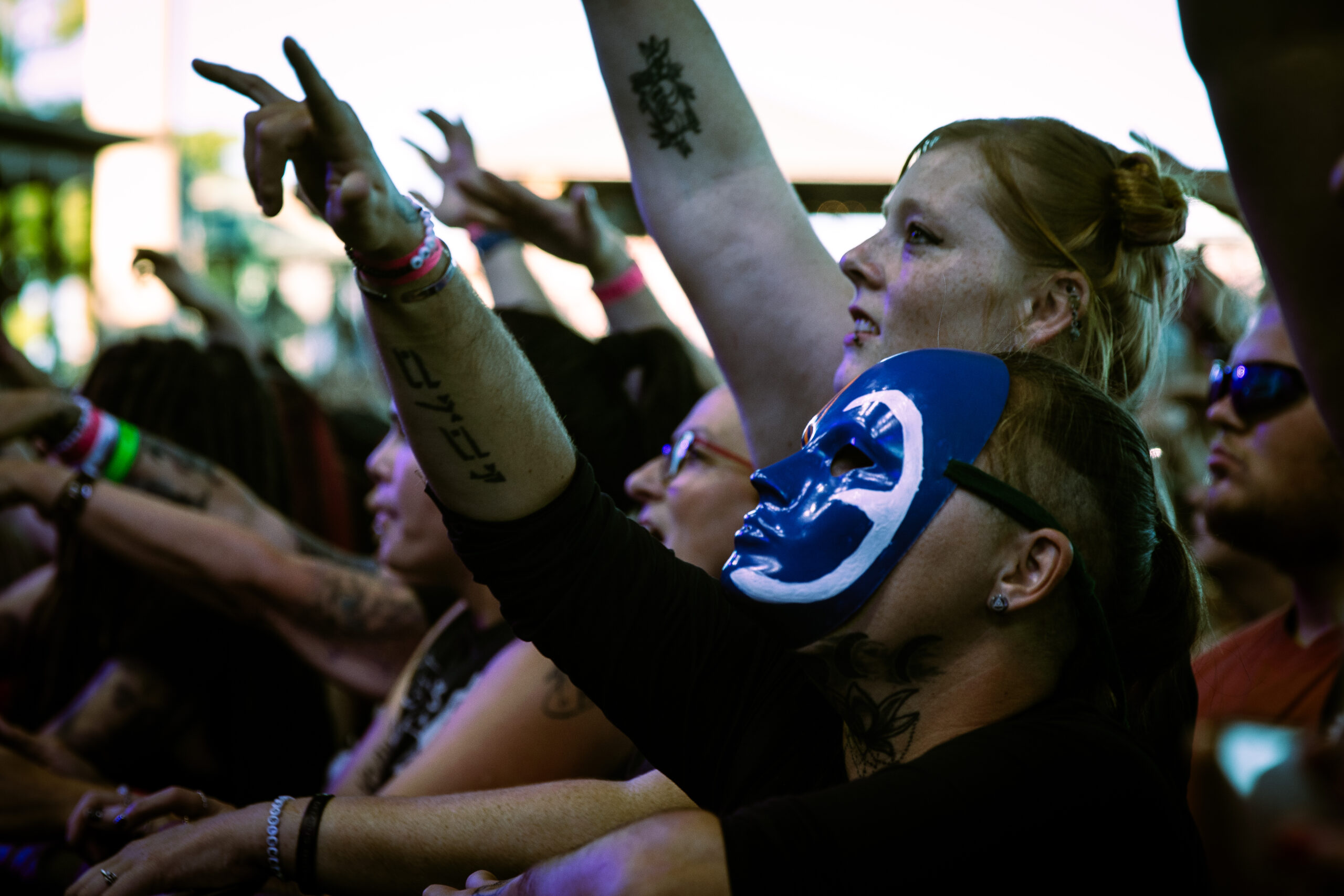 Hollywood Undead photo by Annie Davenport for HM Magazine