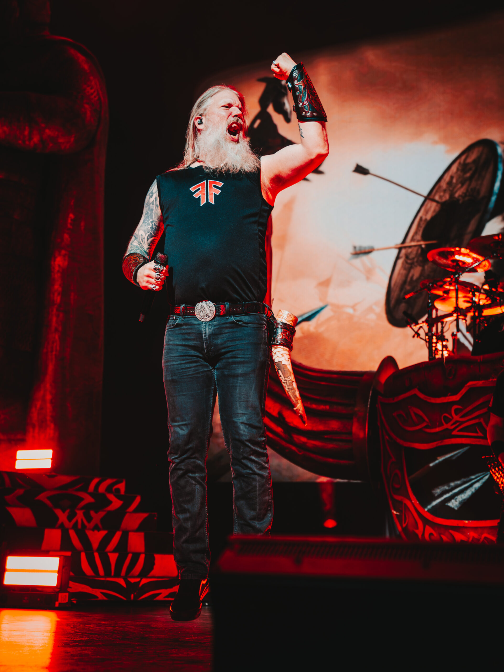 Amon Amarth photo by Zak DeFreze for HM Magazine