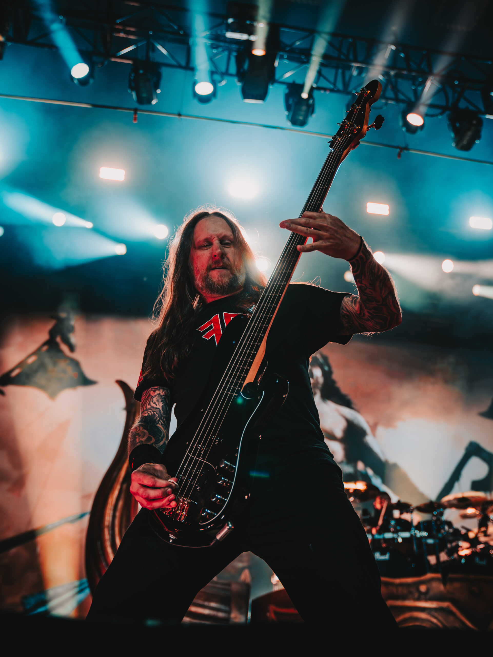 Amon Amarth photo by Zak DeFreze for HM Magazine