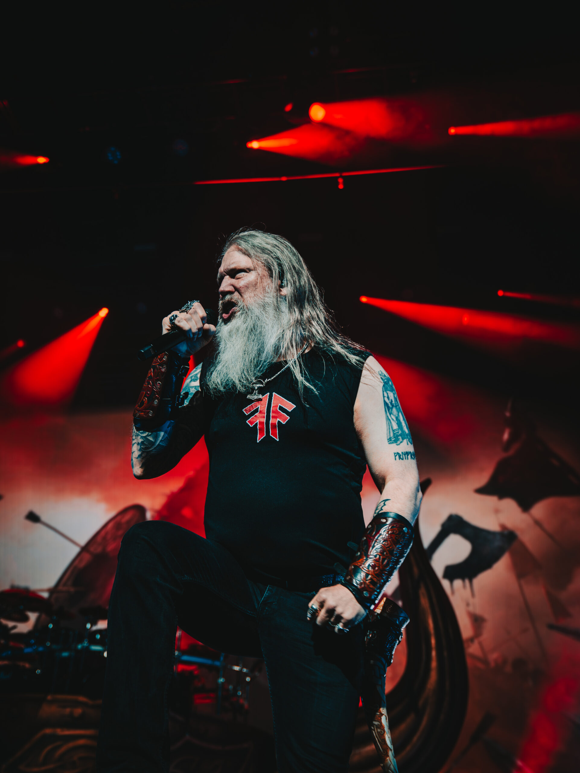 Amon Amarth photo by Zak DeFreze for HM Magazine