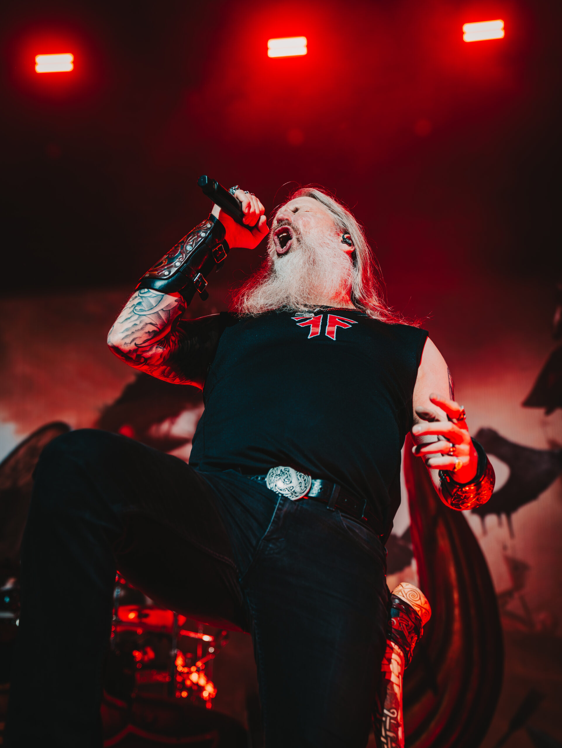 Amon Amarth photo by Zak DeFreze for HM Magazine