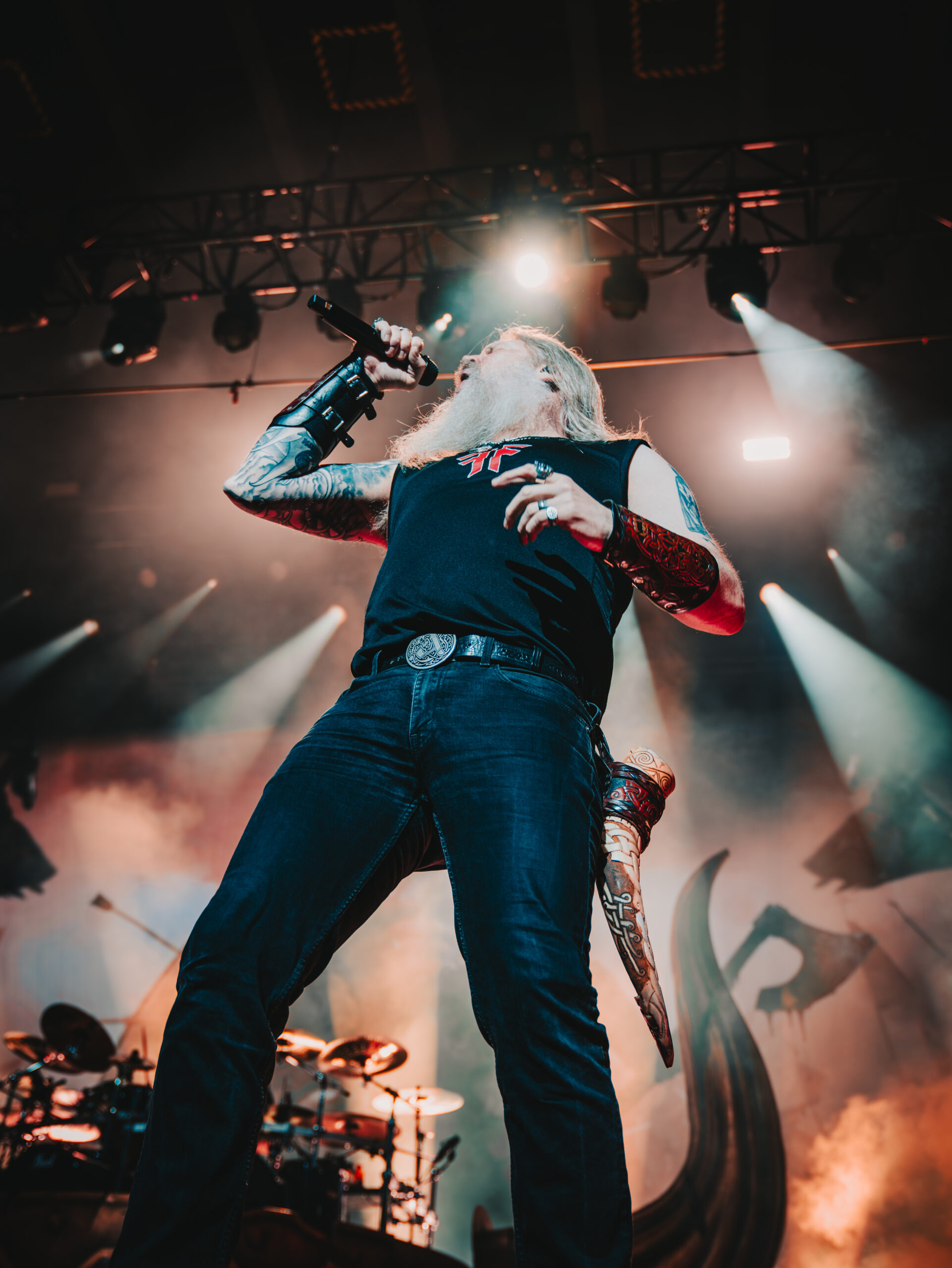 Amon Amarth photo by Zak DeFreze for HM Magazine