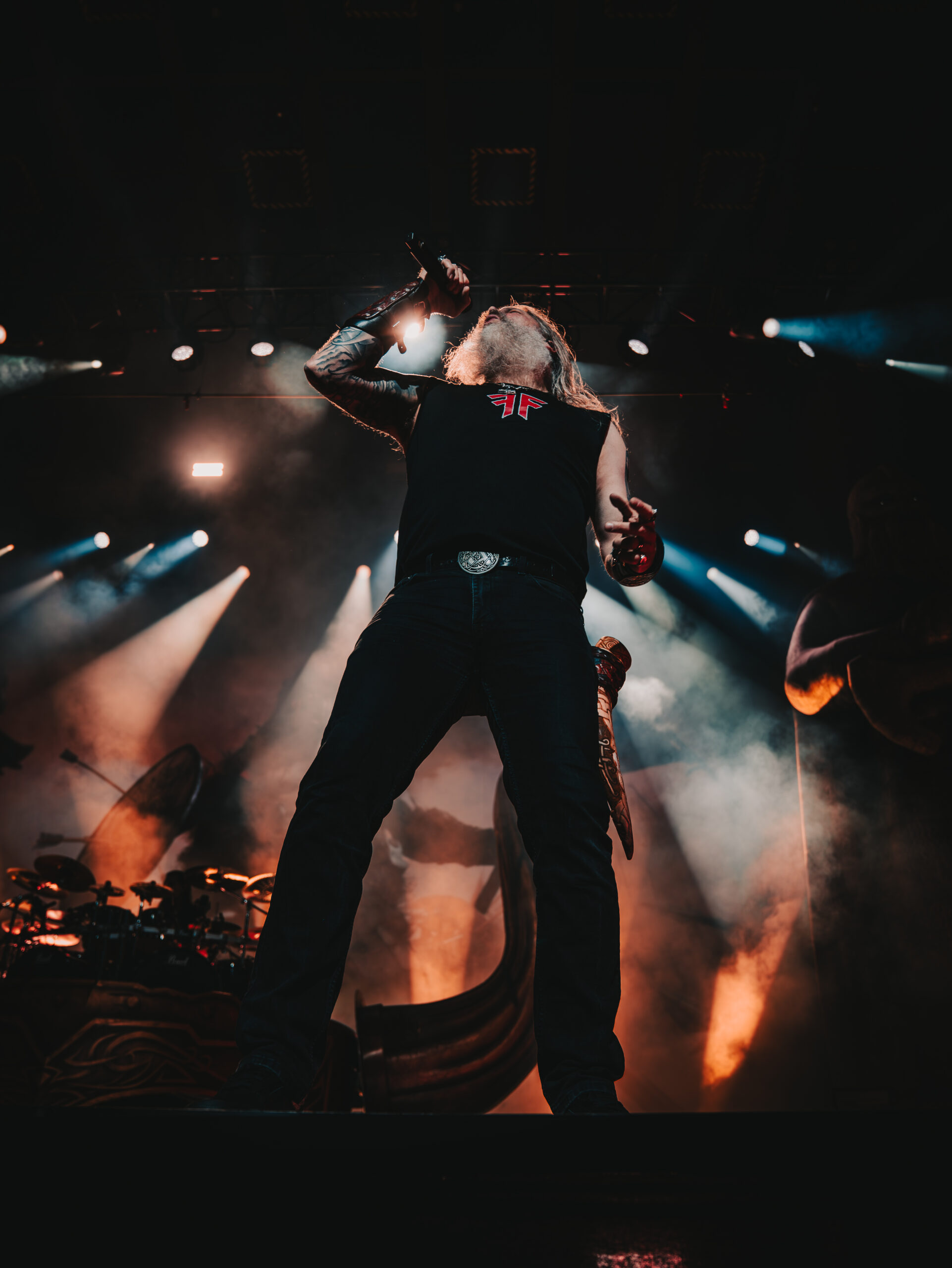 Amon Amarth photo by Zak DeFreze for HM Magazine