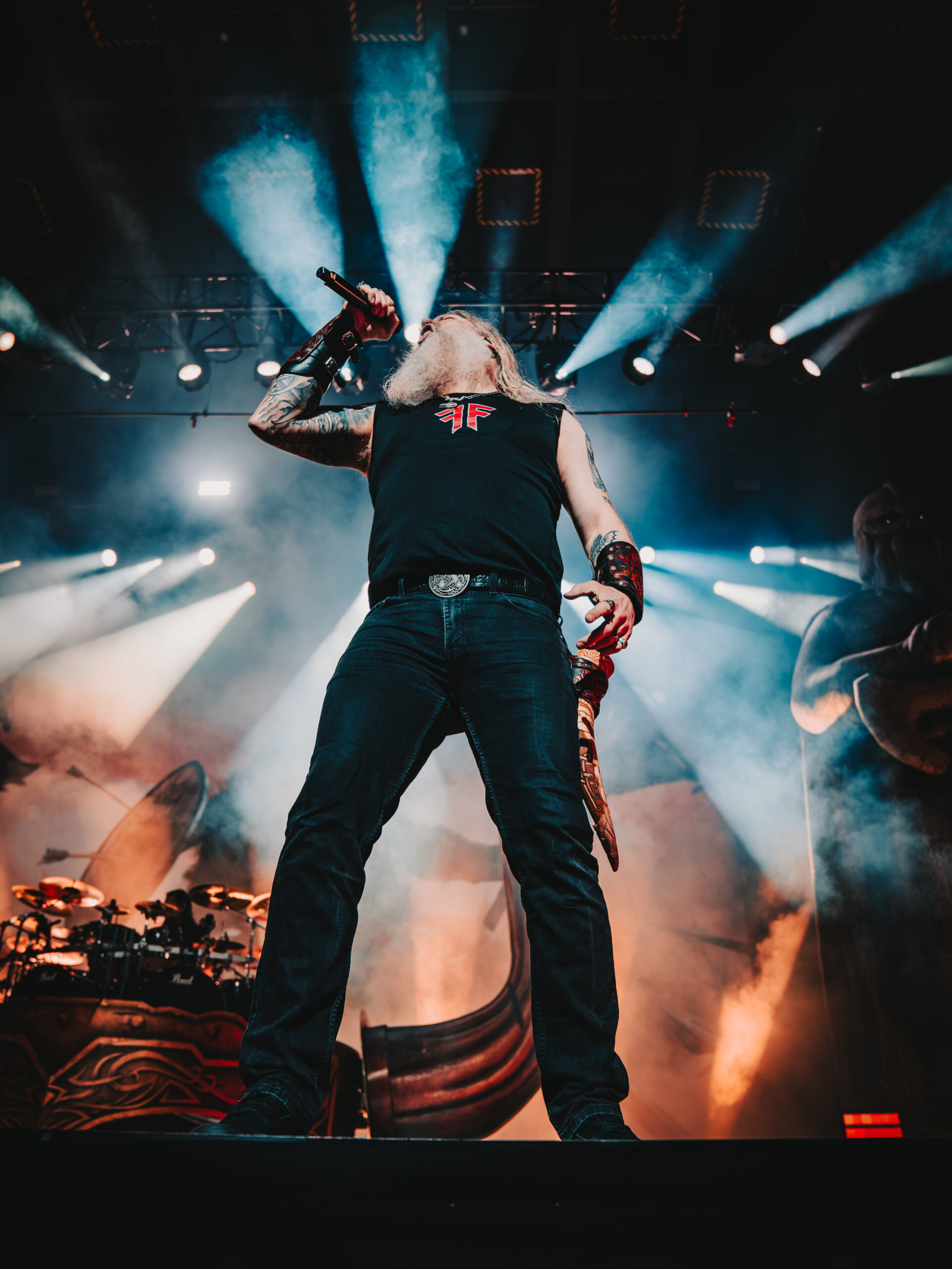 Amon Amarth photo by Zak DeFreze for HM Magazine