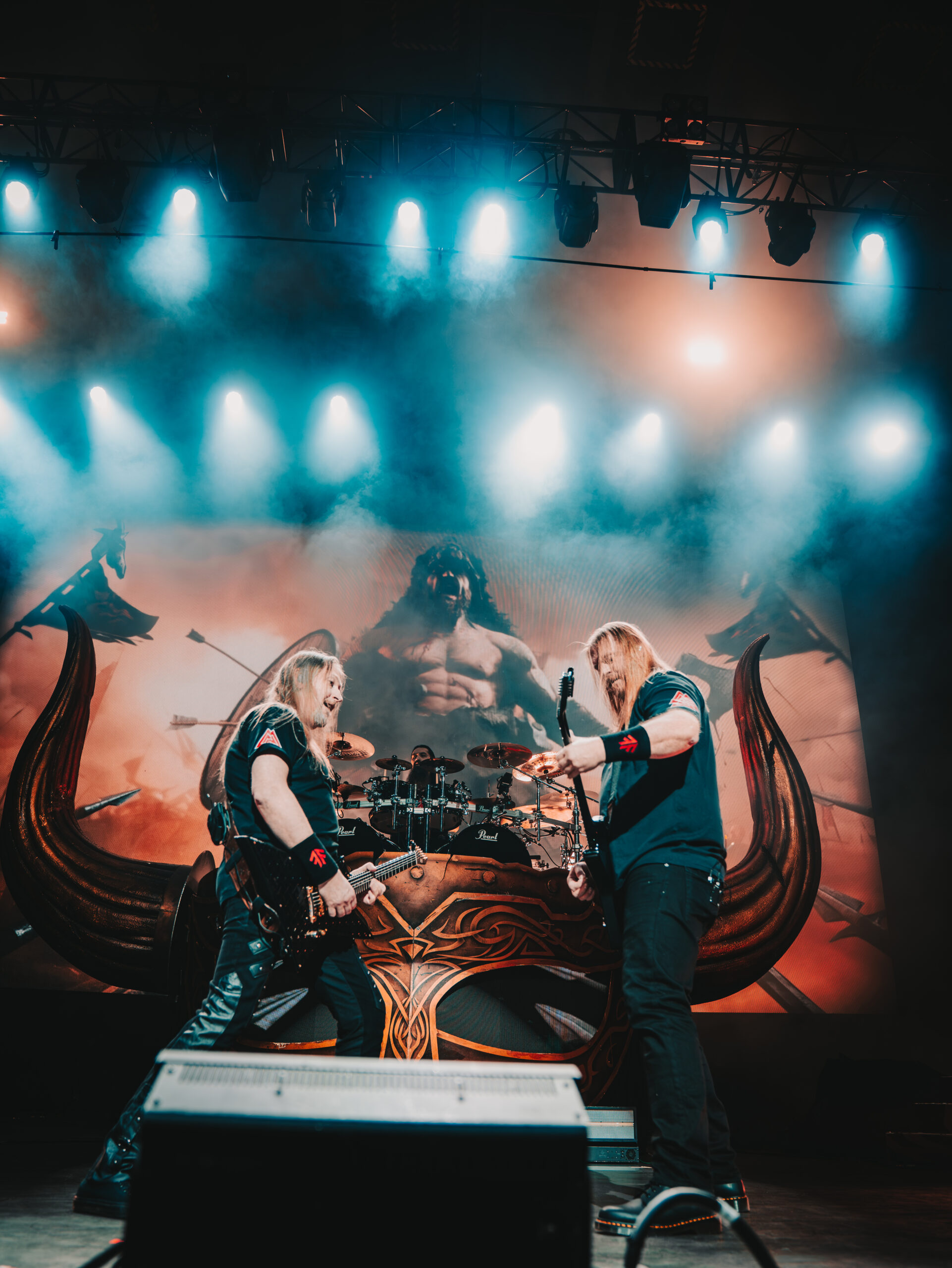 Amon Amarth photo by Zak DeFreze for HM Magazine