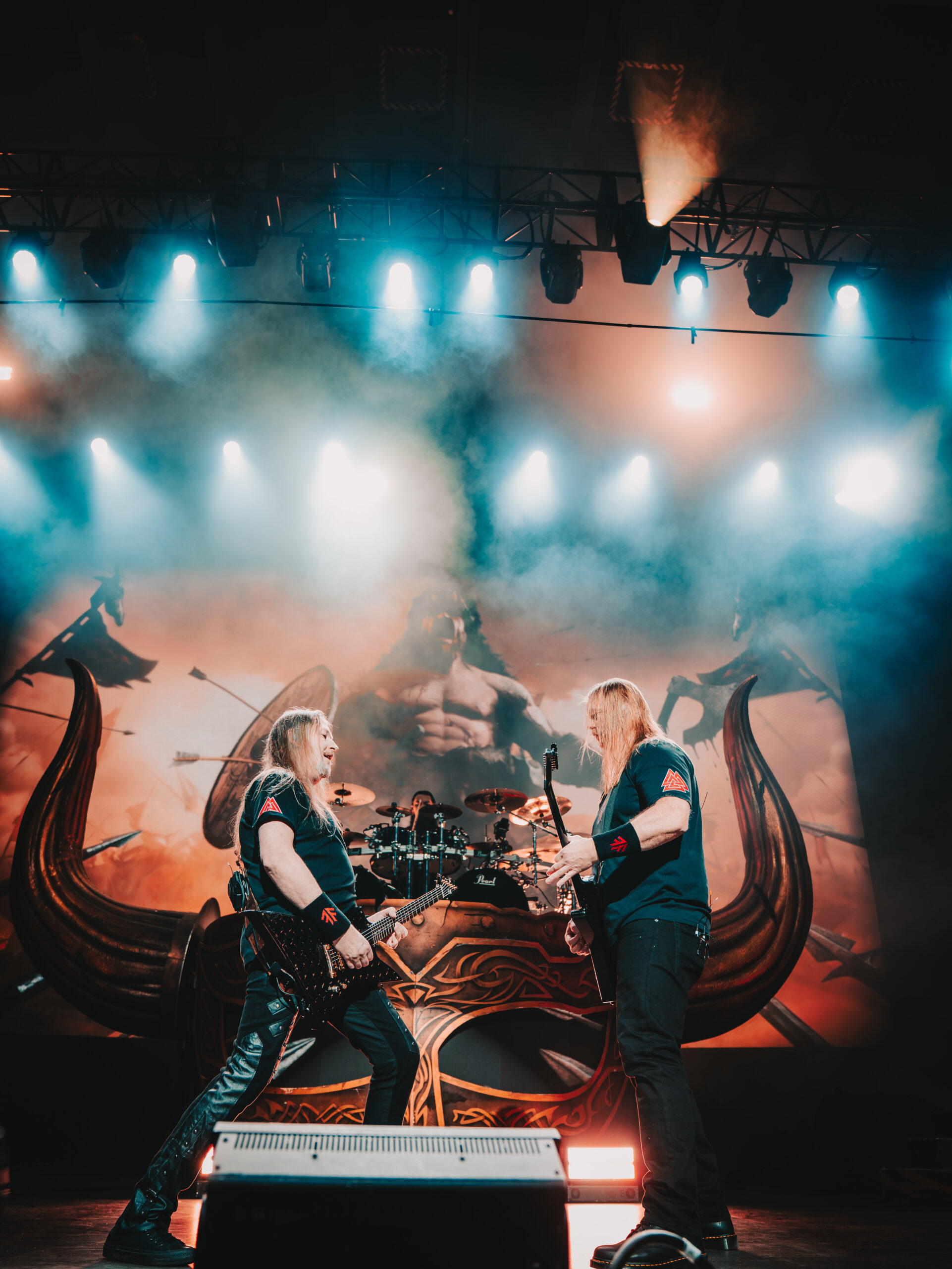 Amon Amarth photo by Zak DeFreze for HM Magazine