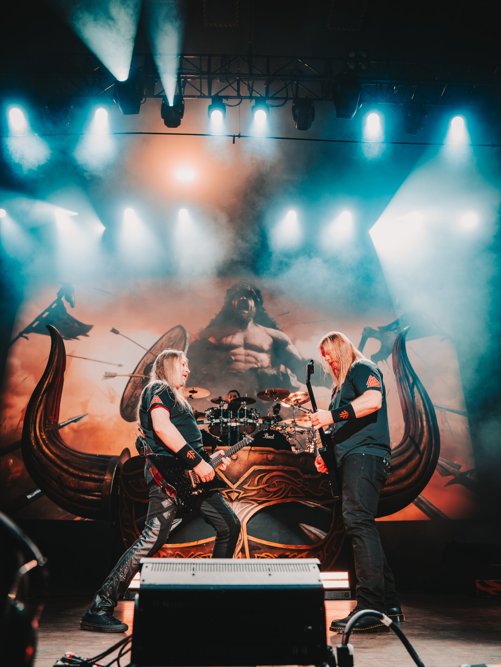 Amon Amarth photo by Zak DeFreze for HM Magazine