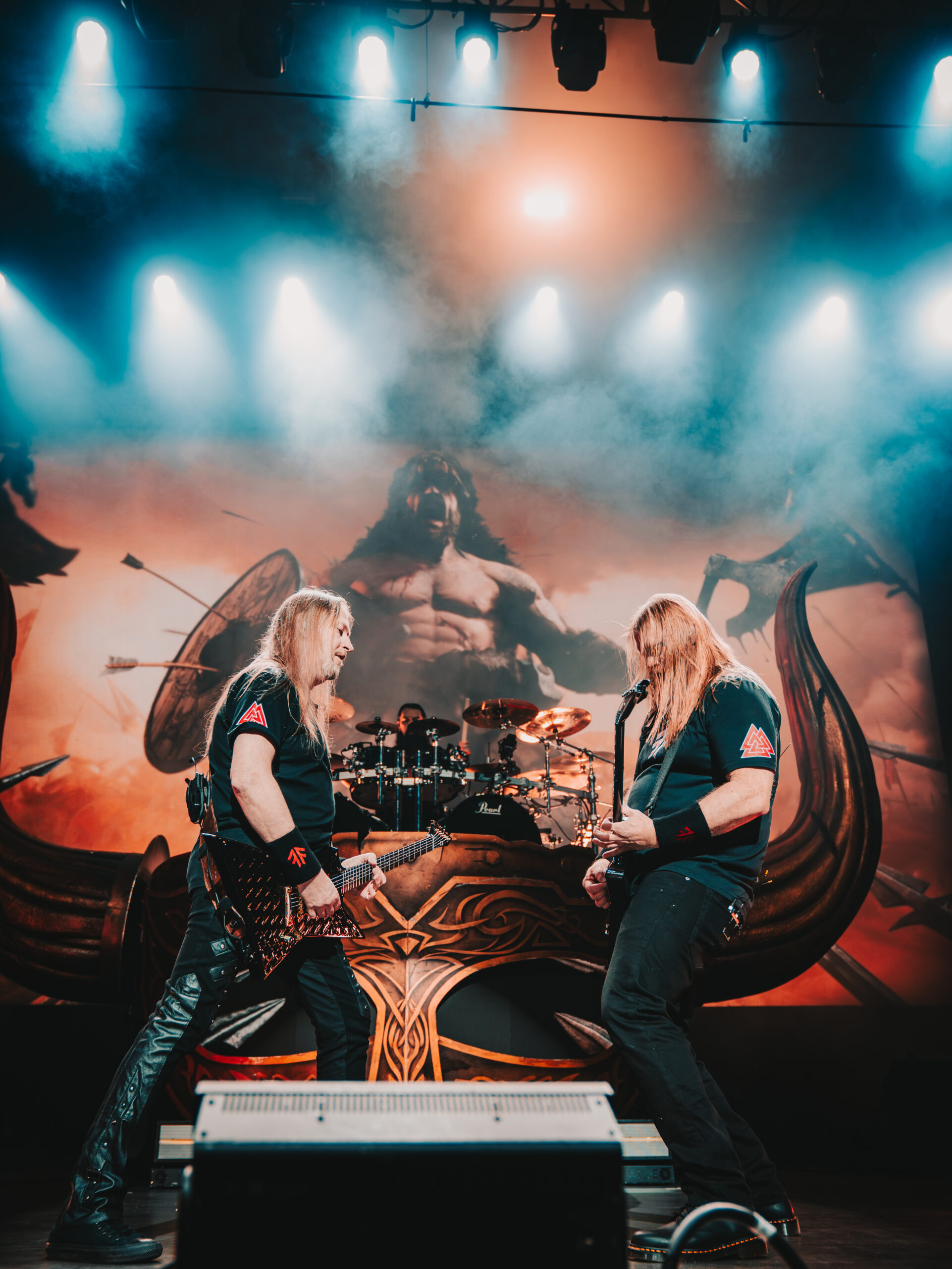 Amon Amarth photo by Zak DeFreze for HM Magazine