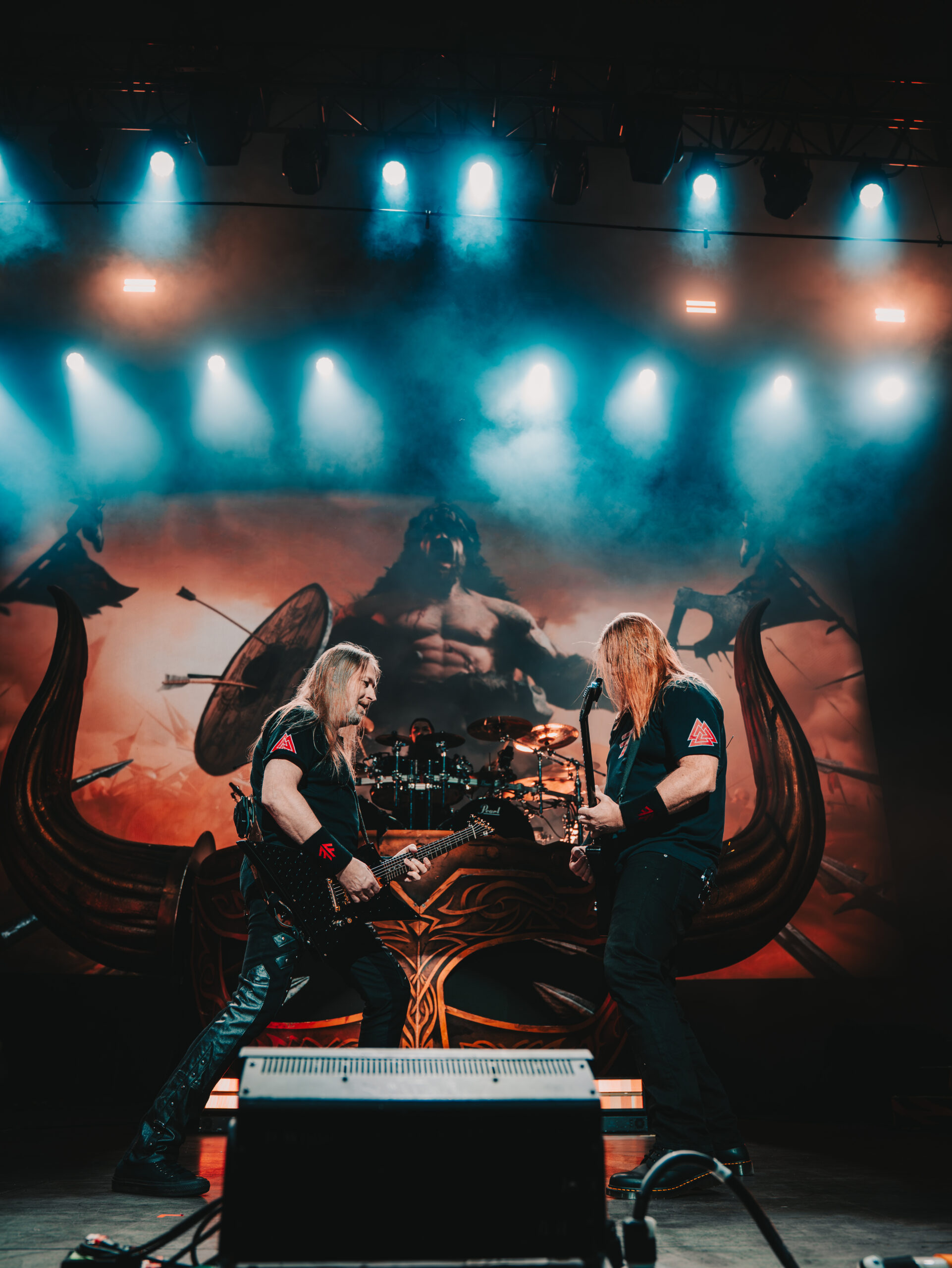 Amon Amarth photo by Zak DeFreze for HM Magazine