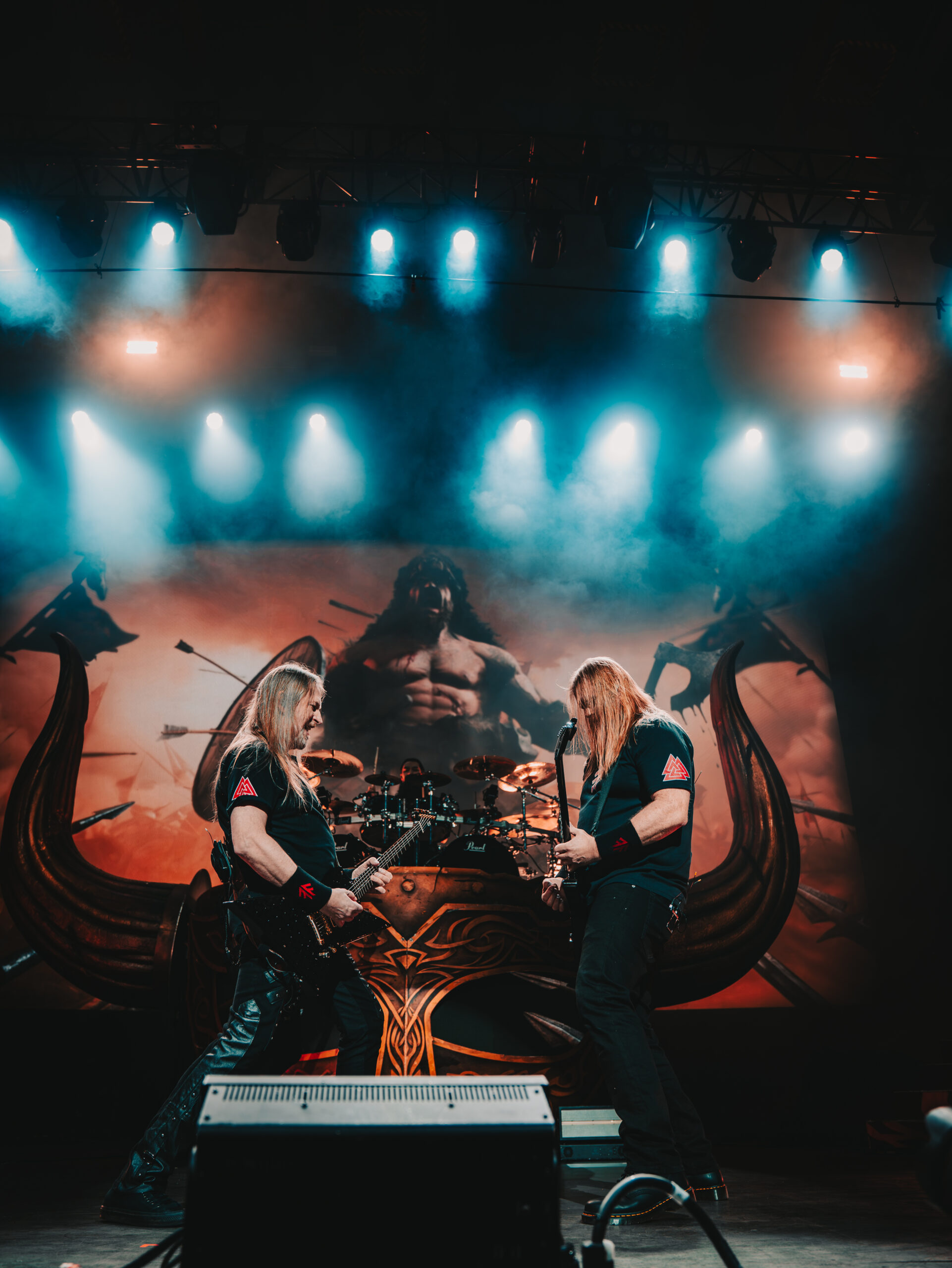 Amon Amarth photo by Zak DeFreze for HM Magazine