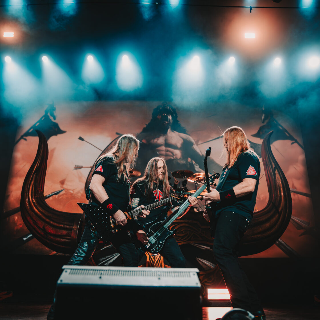 Amon Amarth photo by Zak DeFreze for HM Magazine