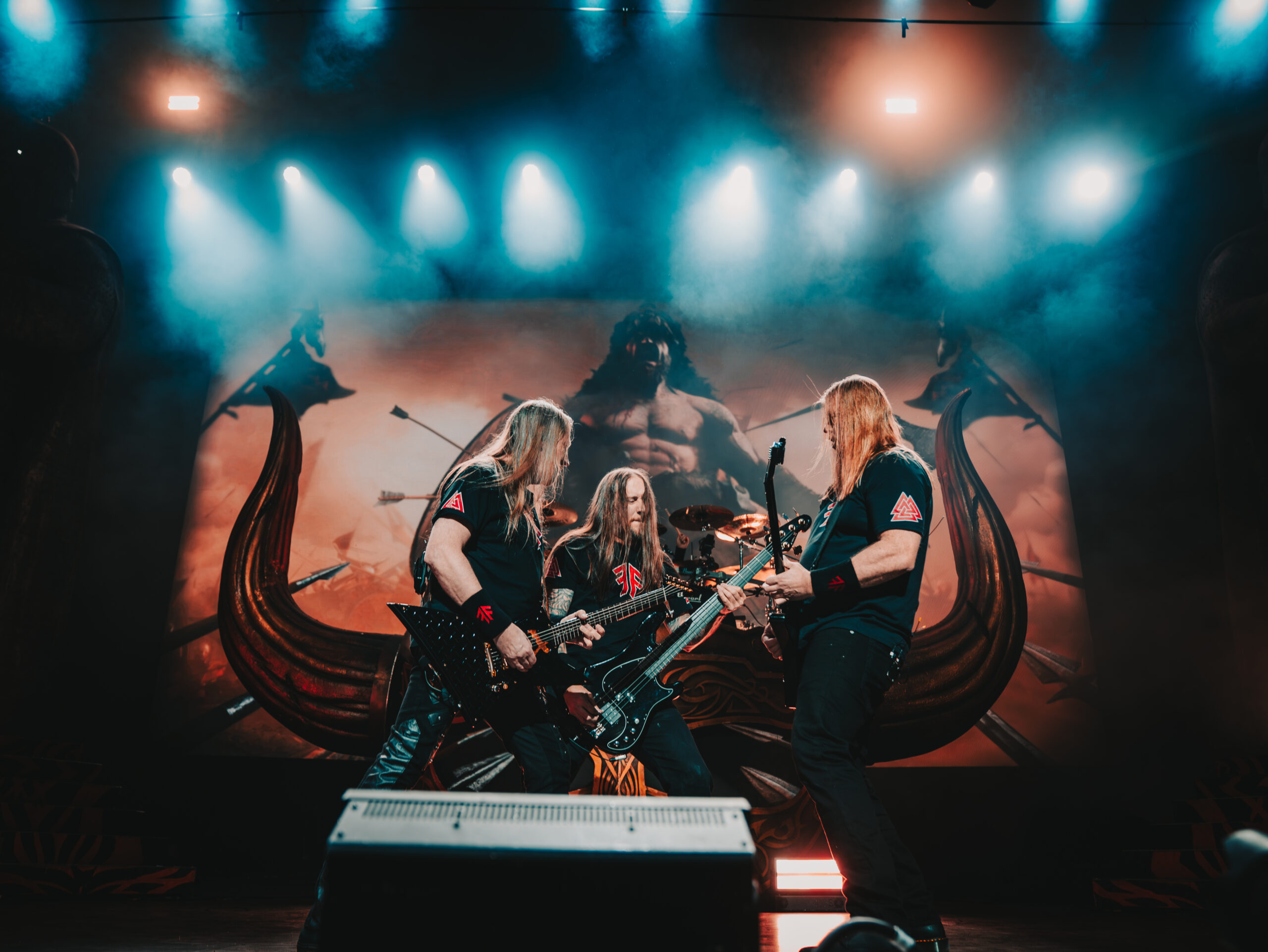 Amon Amarth photo by Zak DeFreze for HM Magazine