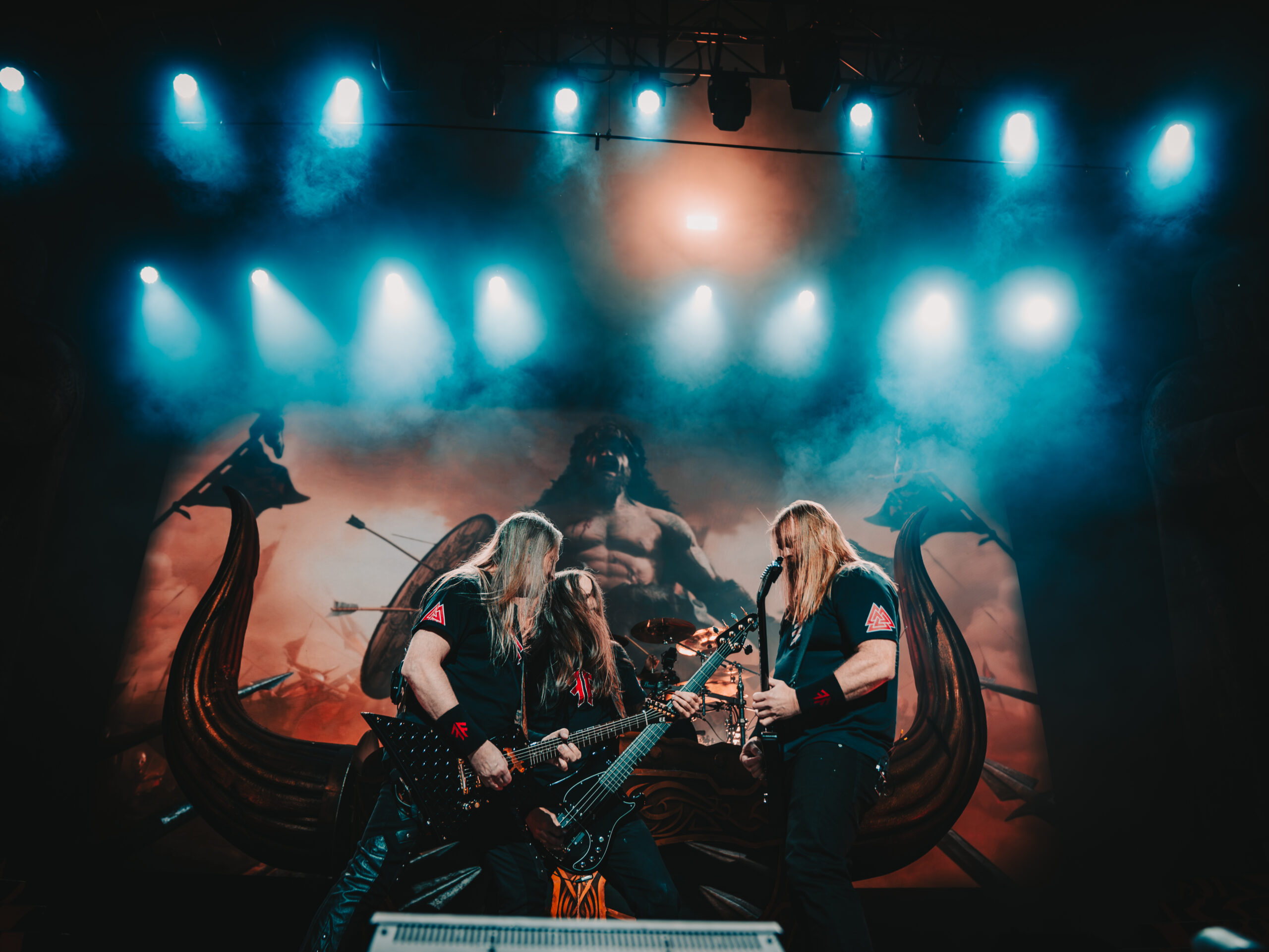 Amon Amarth photo by Zak DeFreze for HM Magazine