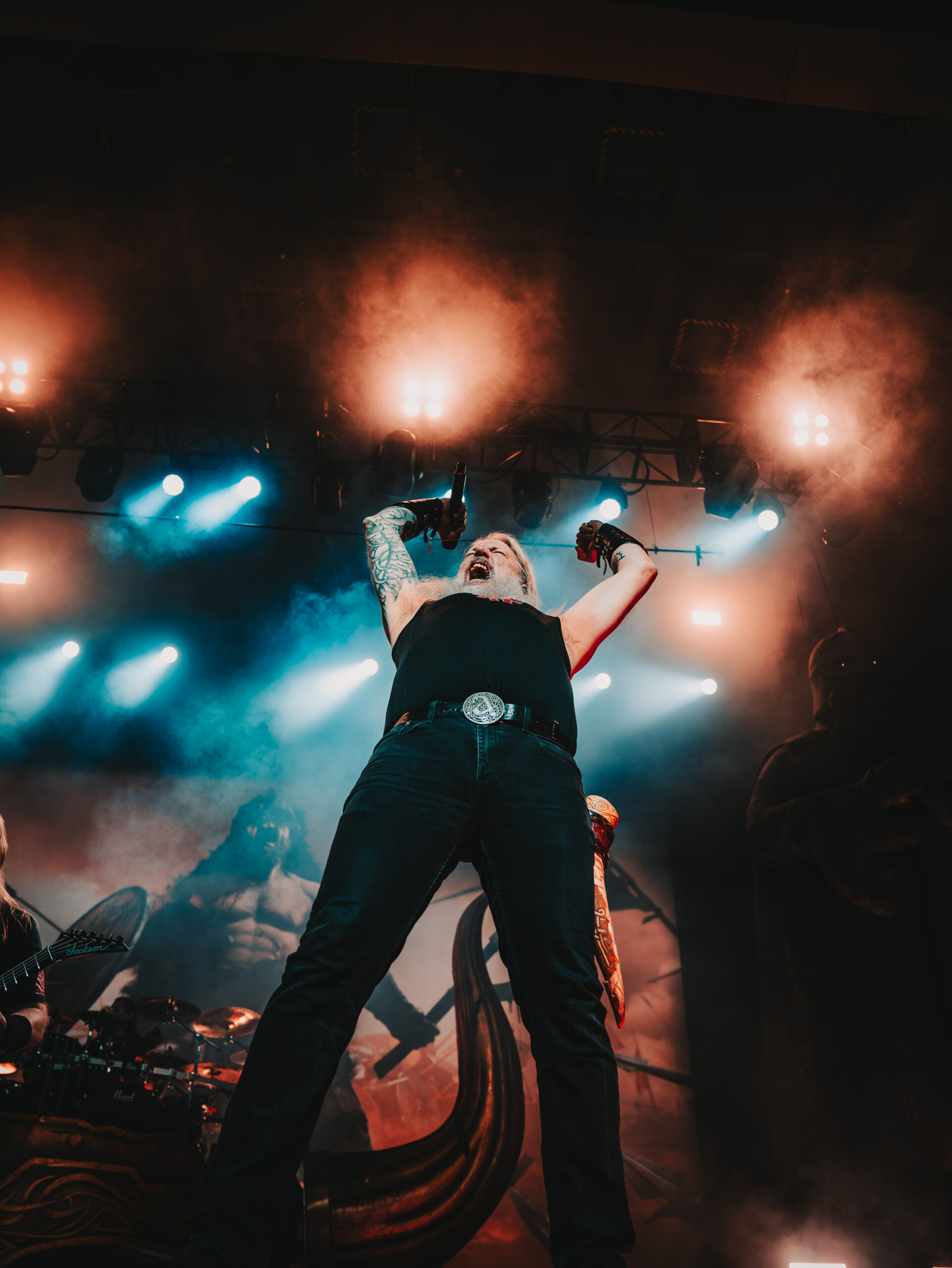 Amon Amarth photo by Zak DeFreze for HM Magazine