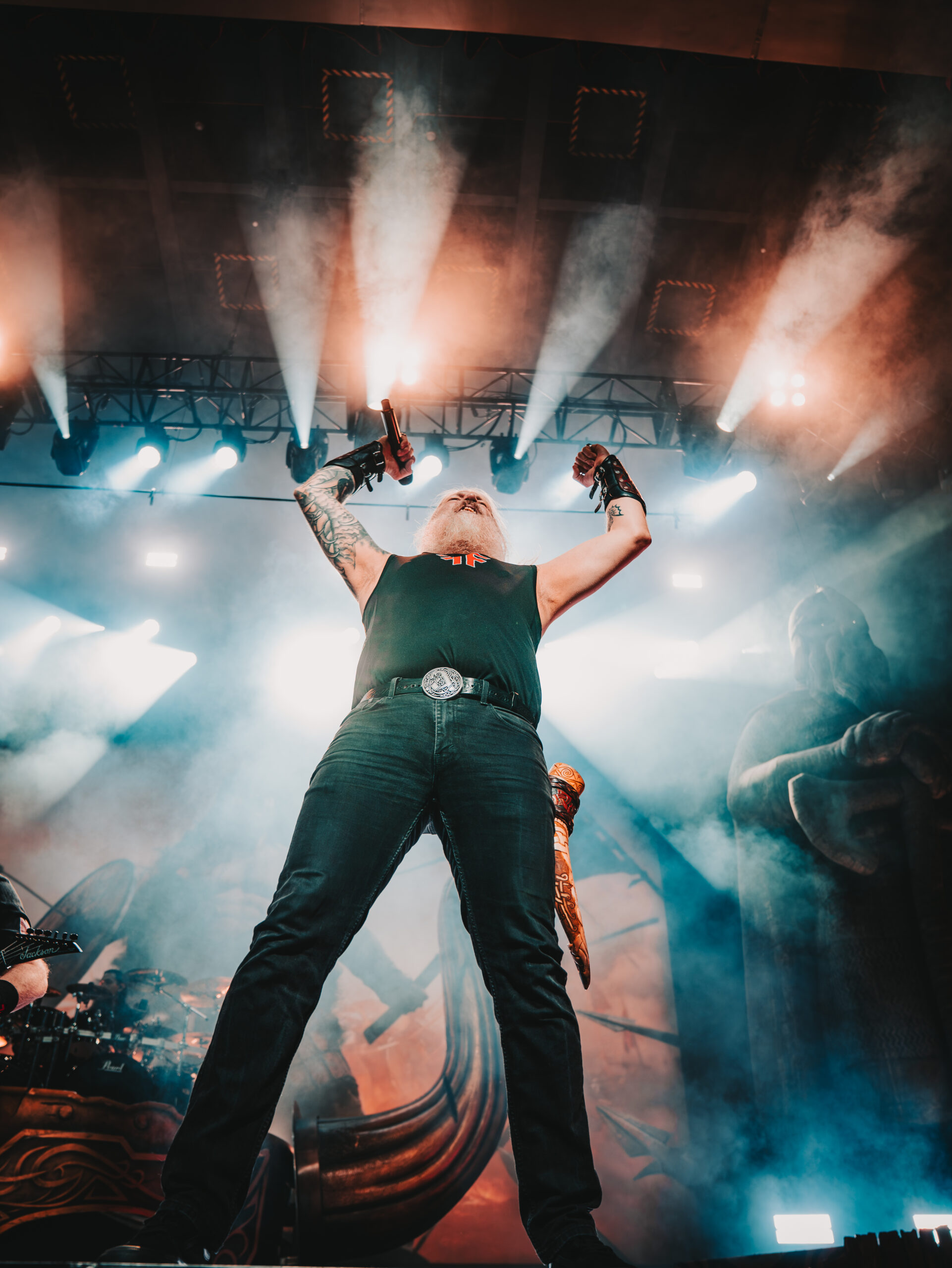 Amon Amarth photo by Zak DeFreze for HM Magazine