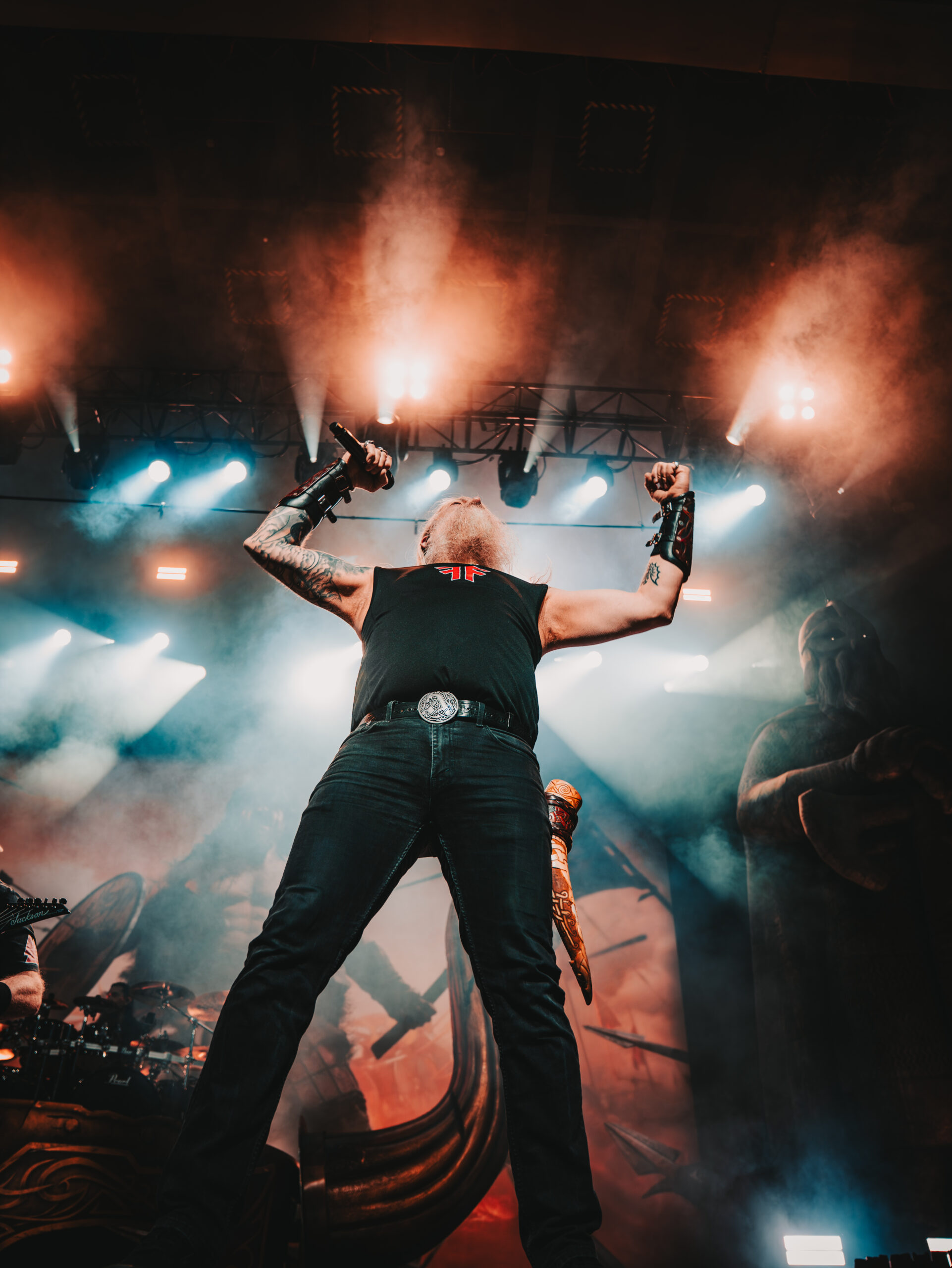 Amon Amarth photo by Zak DeFreze for HM Magazine