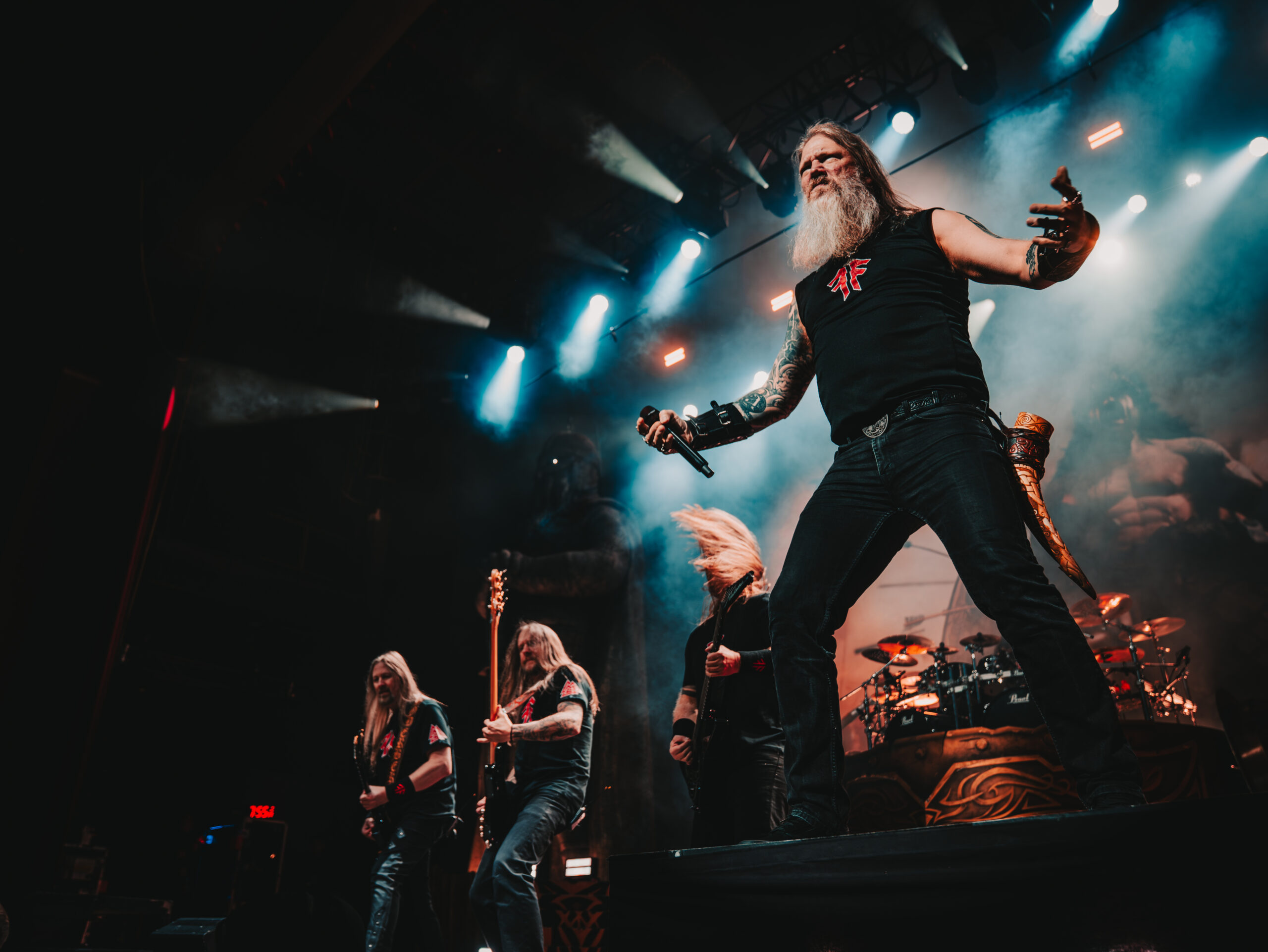Amon Amarth photo by Zak DeFreze for HM Magazine