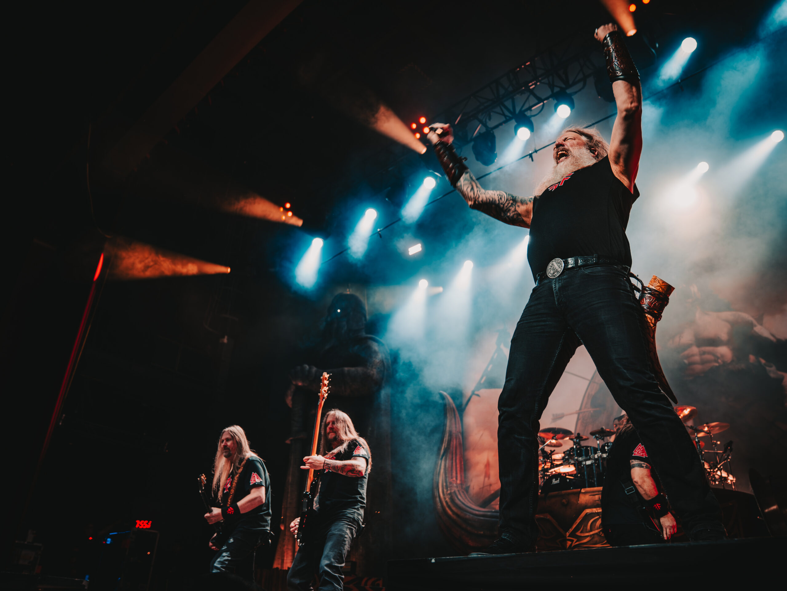 Amon Amarth photo by Zak DeFreze for HM Magazine