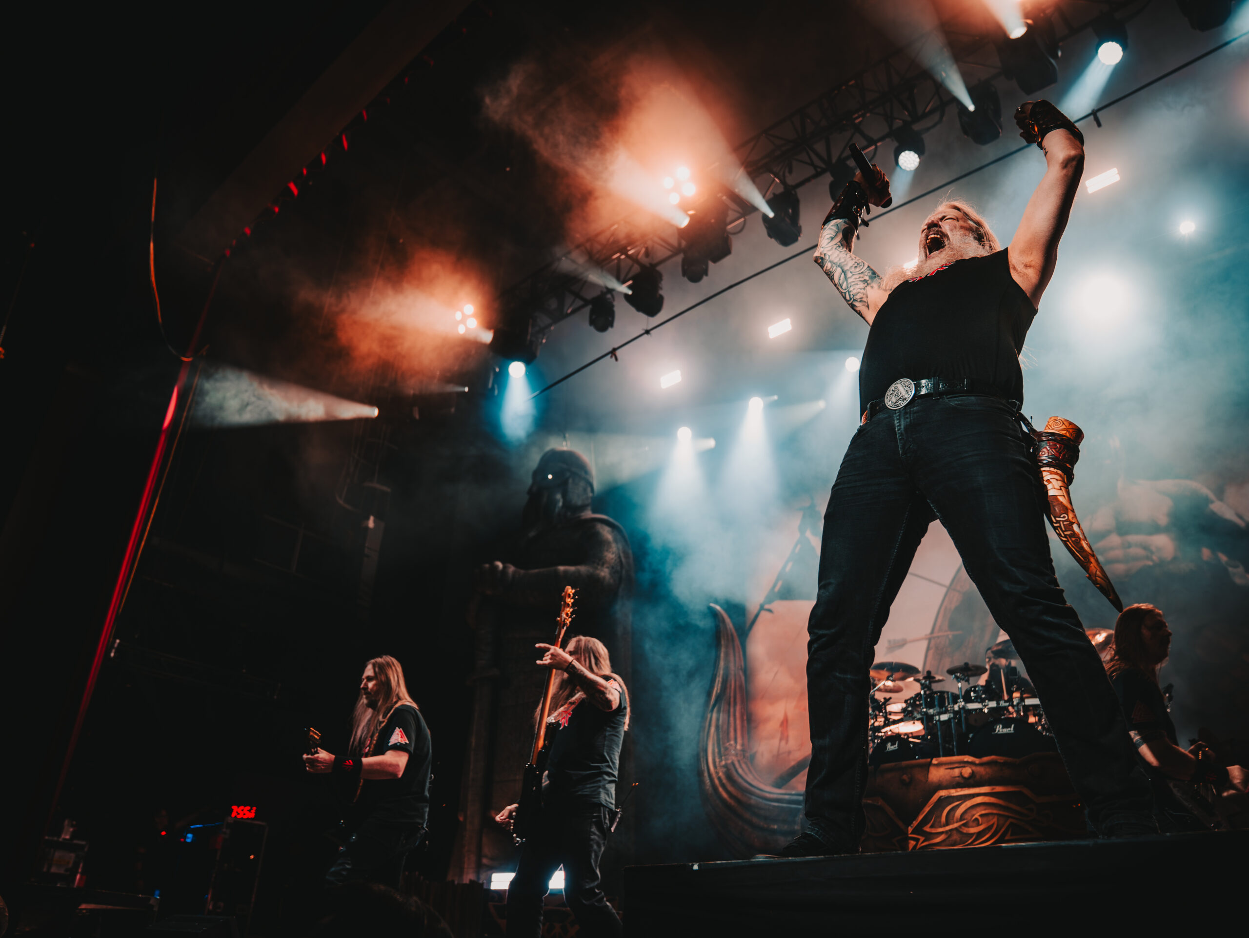 Amon Amarth photo by Zak DeFreze for HM Magazine