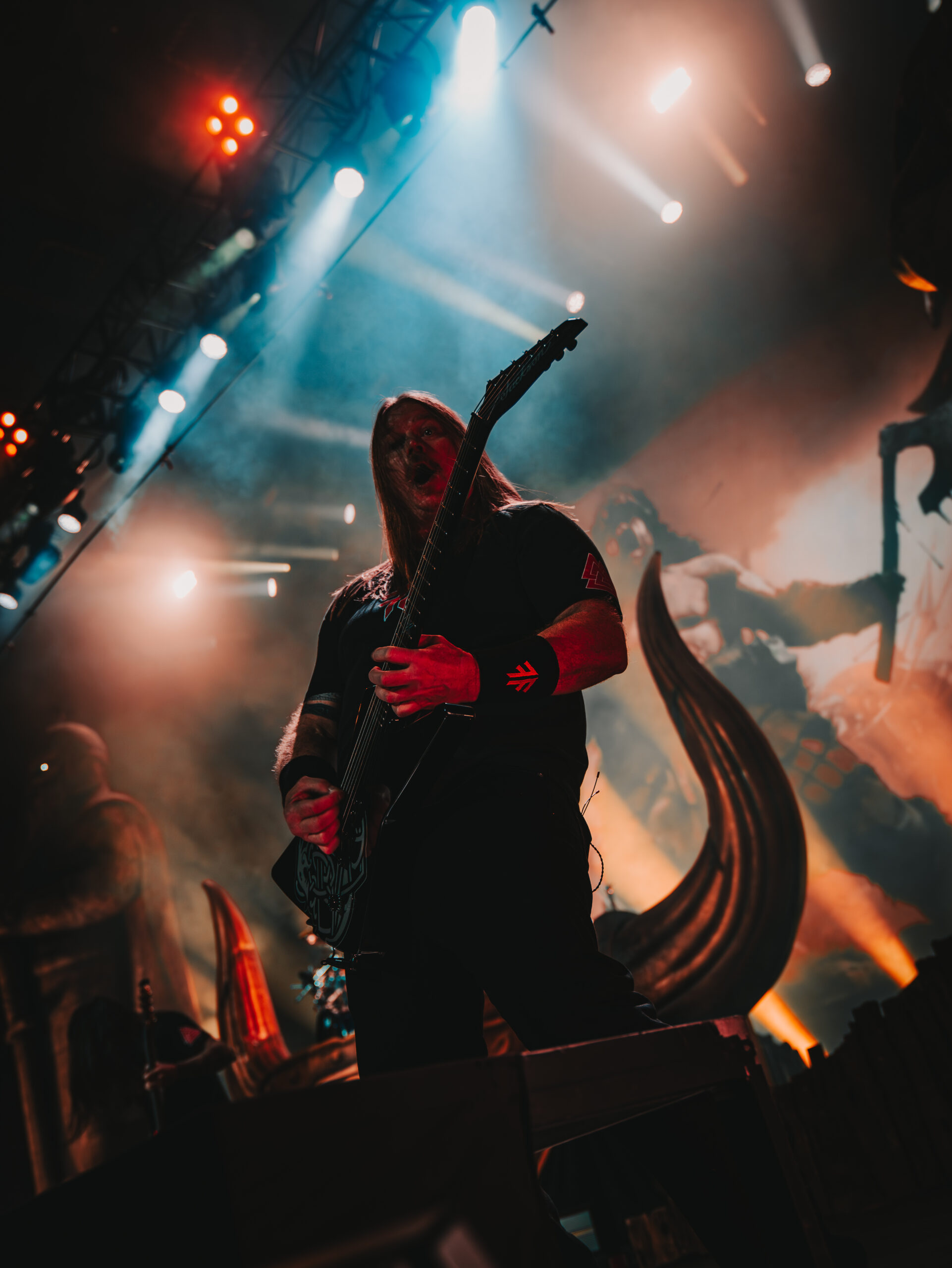 Amon Amarth photo by Zak DeFreze for HM Magazine