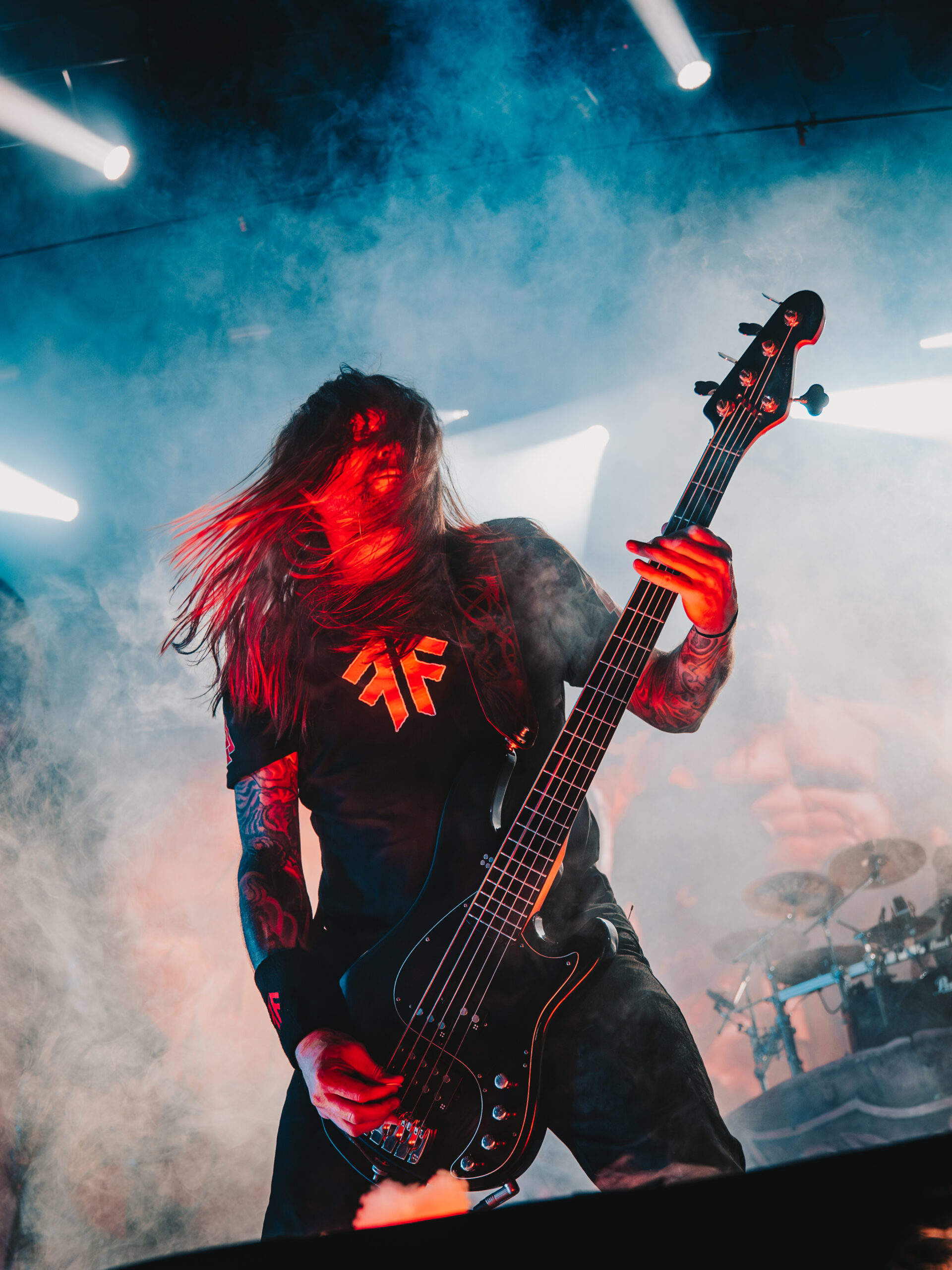 Amon Amarth photo by Zak DeFreze for HM Magazine