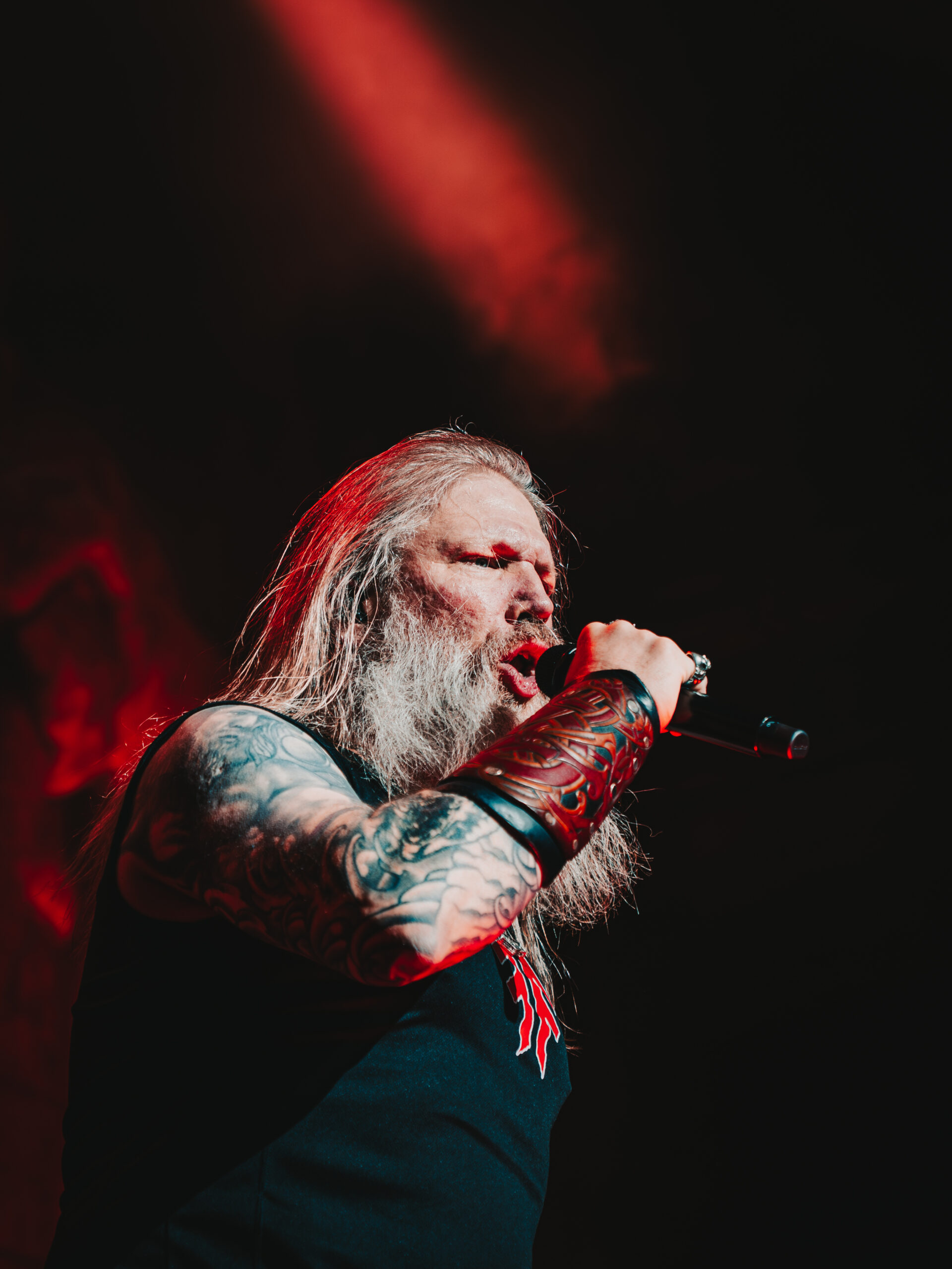 Amon Amarth photo by Zak DeFreze for HM Magazine