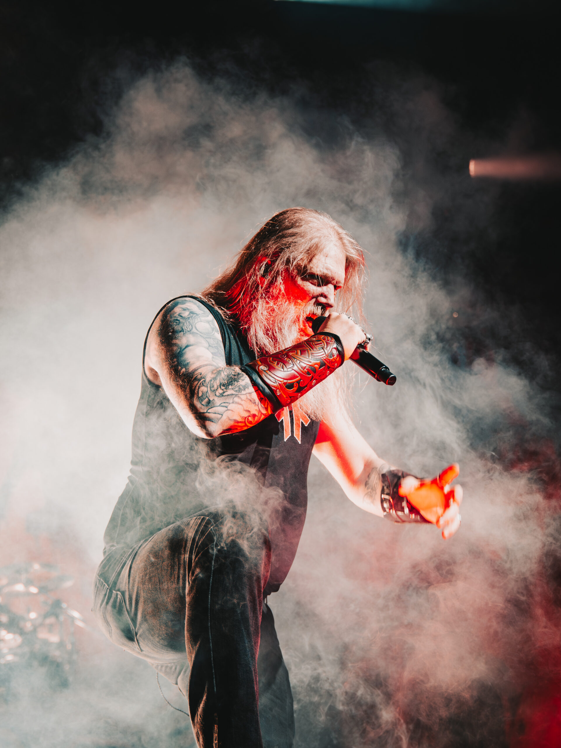 Amon Amarth photo by Zak DeFreze for HM Magazine