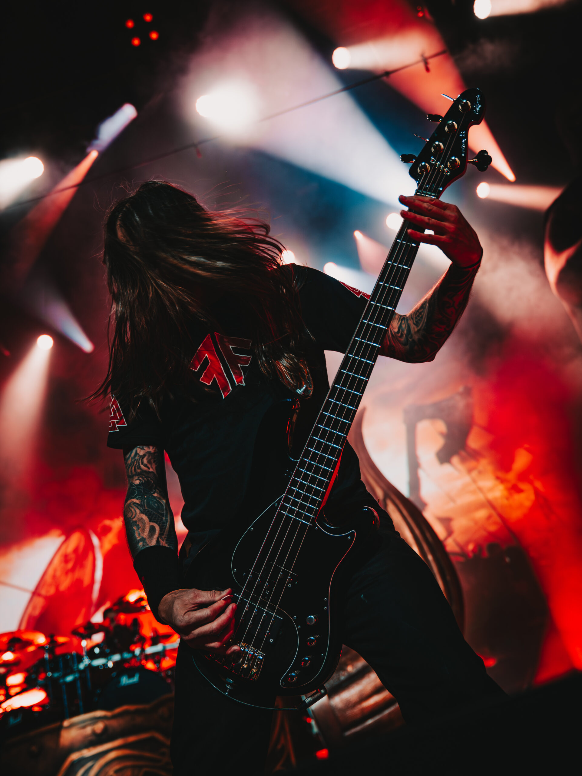 Amon Amarth photo by Zak DeFreze for HM Magazine