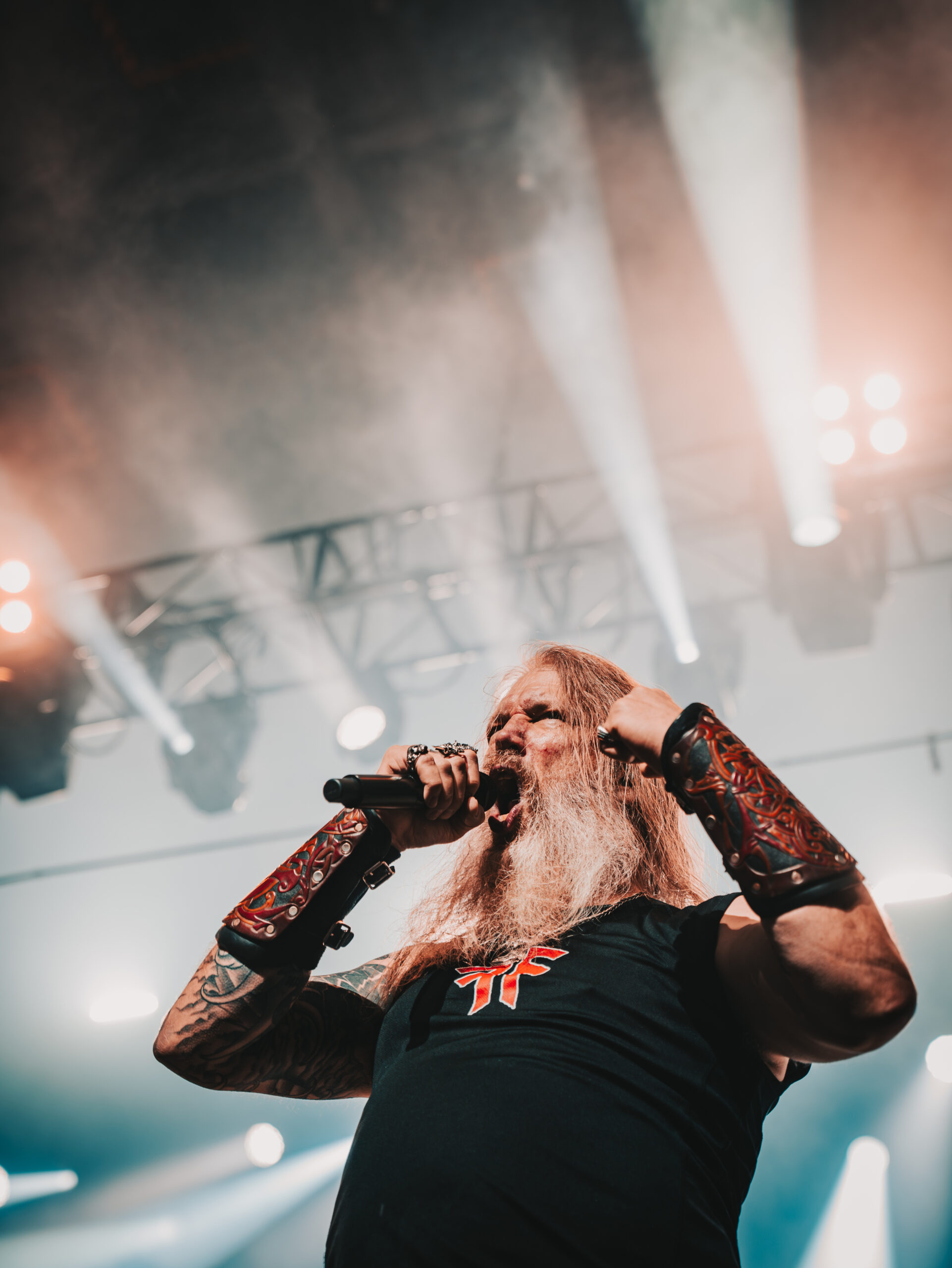 Amon Amarth photo by Zak DeFreze for HM Magazine
