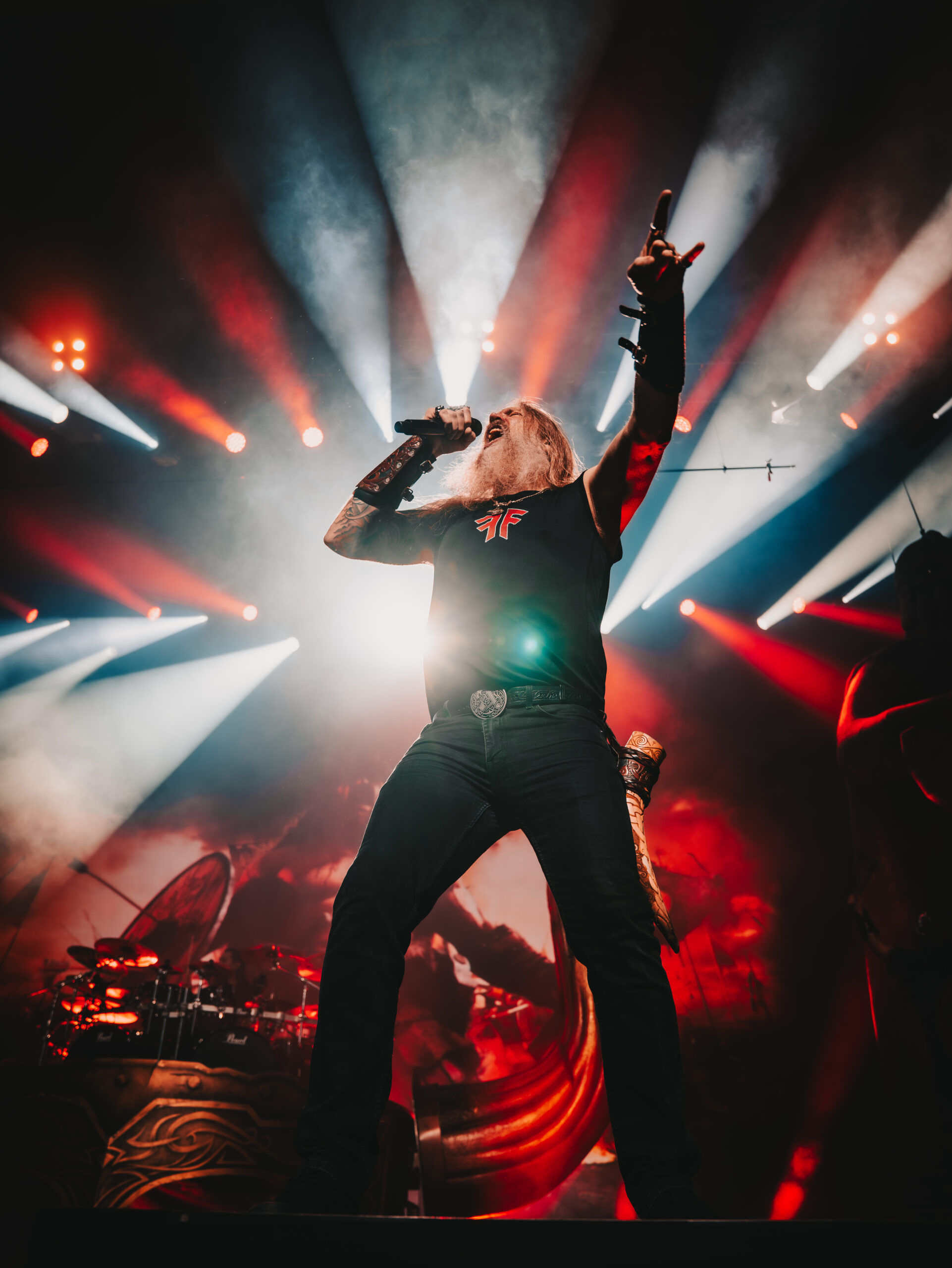 Amon Amarth photo by Zak DeFreze for HM Magazine