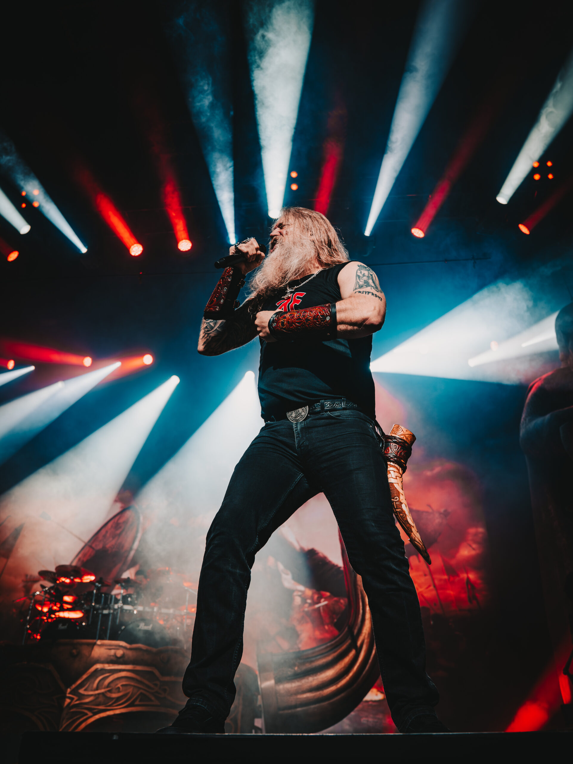 Amon Amarth photo by Zak DeFreze for HM Magazine
