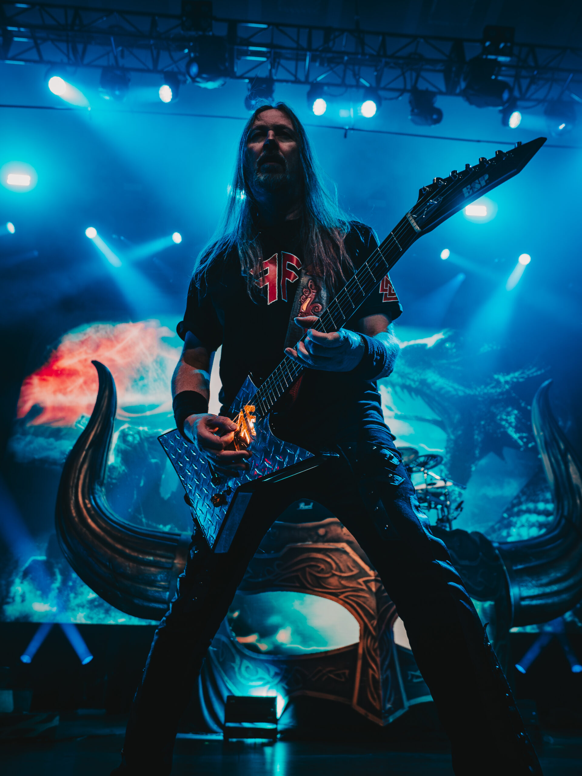 Amon Amarth photo by Zak DeFreze for HM Magazine