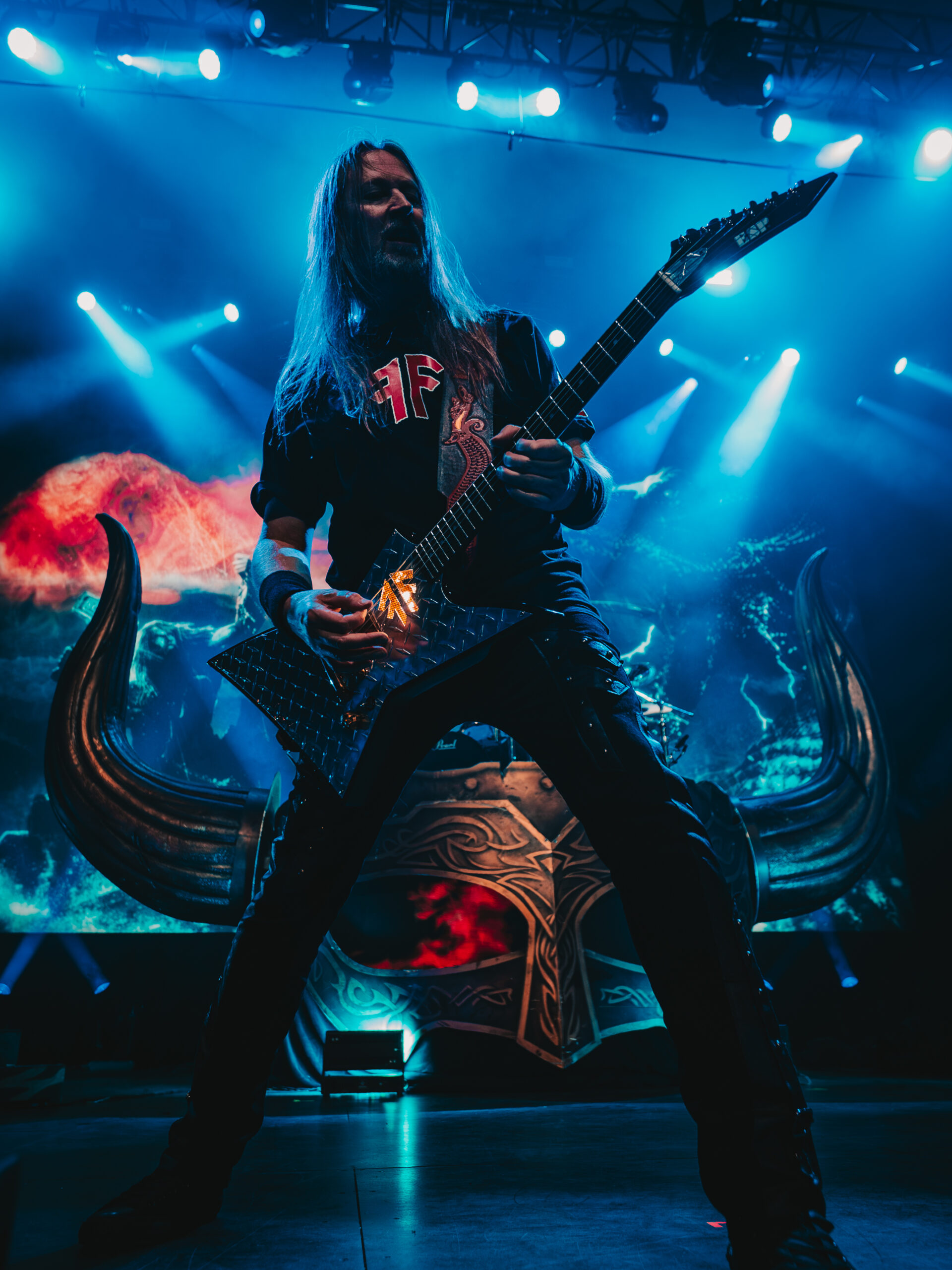 Amon Amarth photo by Zak DeFreze for HM Magazine