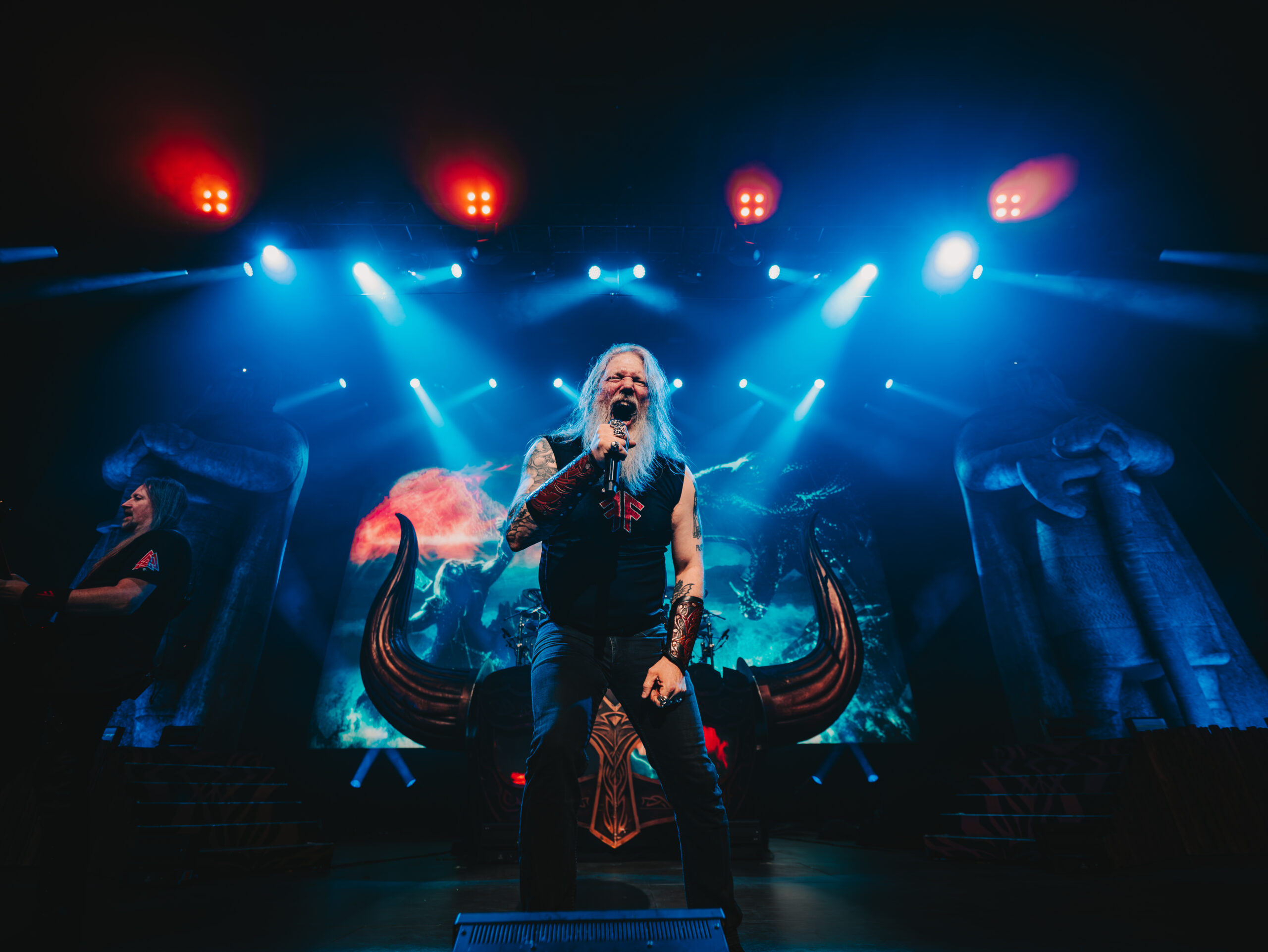 Amon Amarth photo by Zak DeFreze for HM Magazine