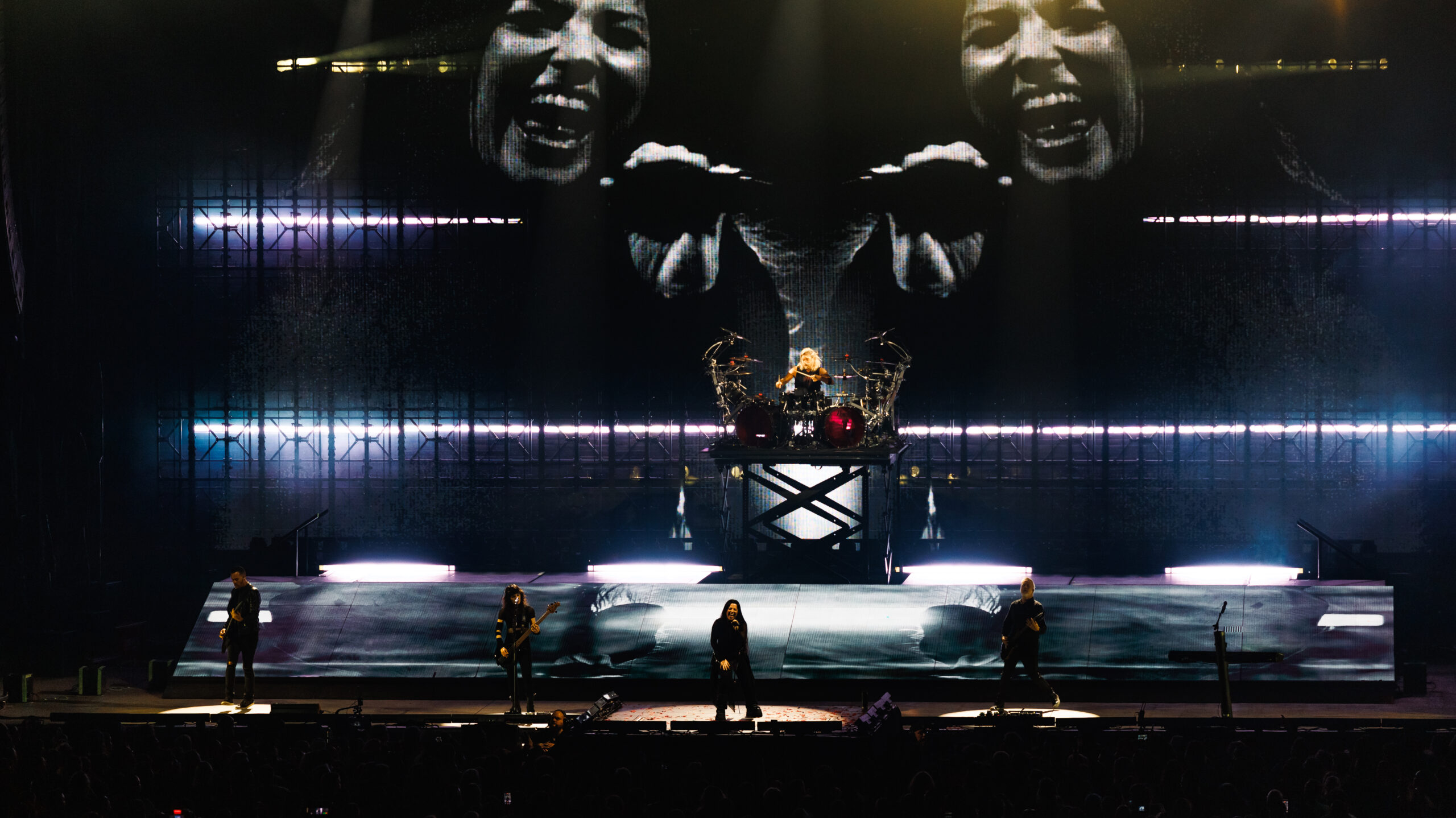 Evanescence photo by Casey Conemac for HM Magazine