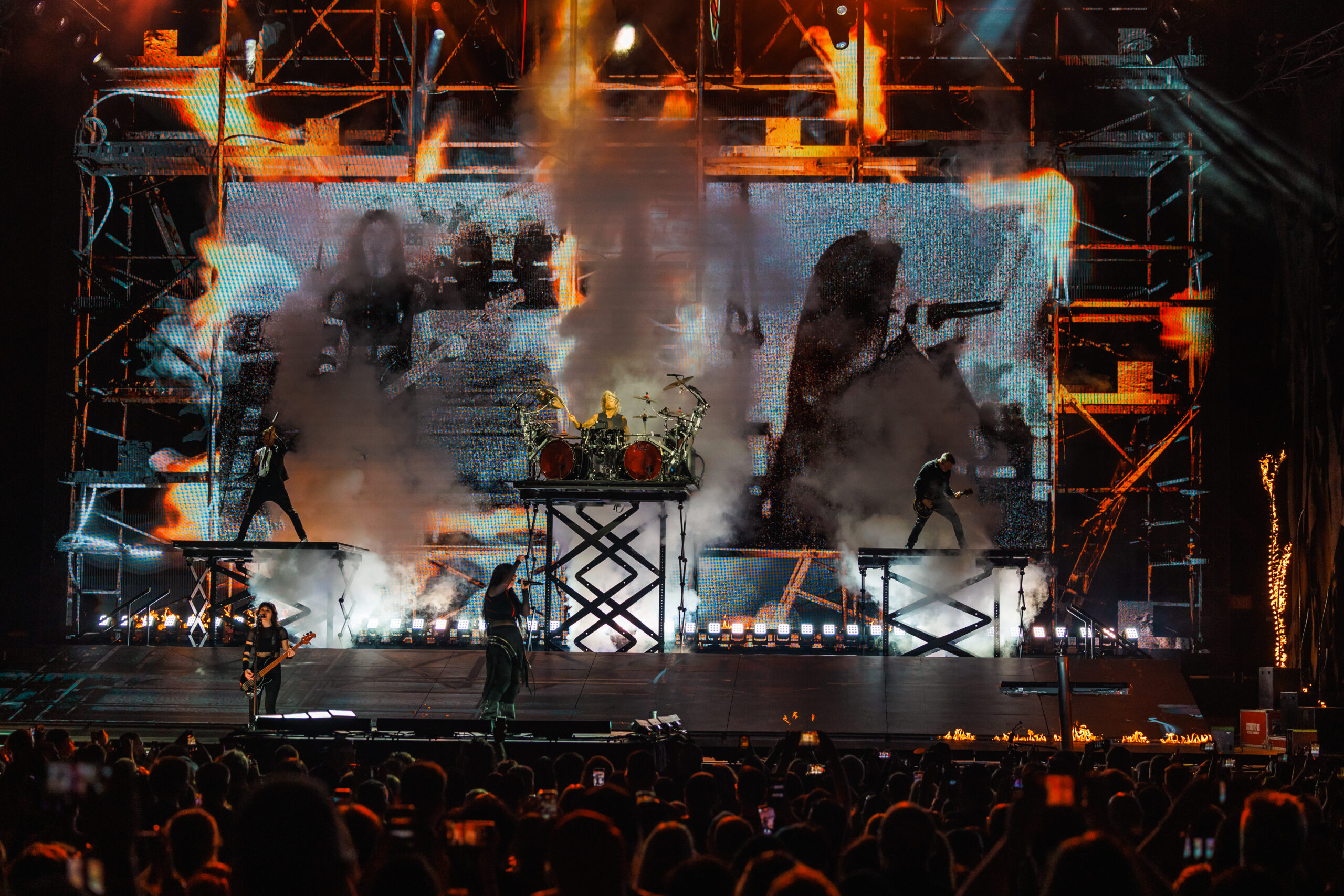 Evanescence photo by Casey Conemac for HM Magazine