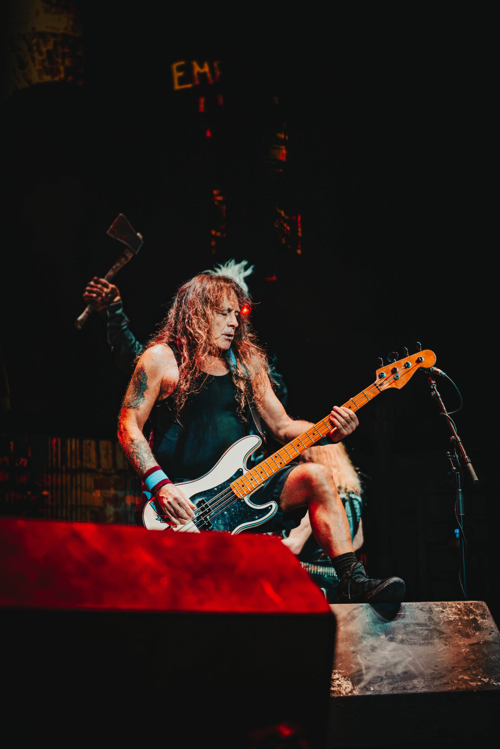 Iron Maiden photo by Zak DeFreze for HM Magazine