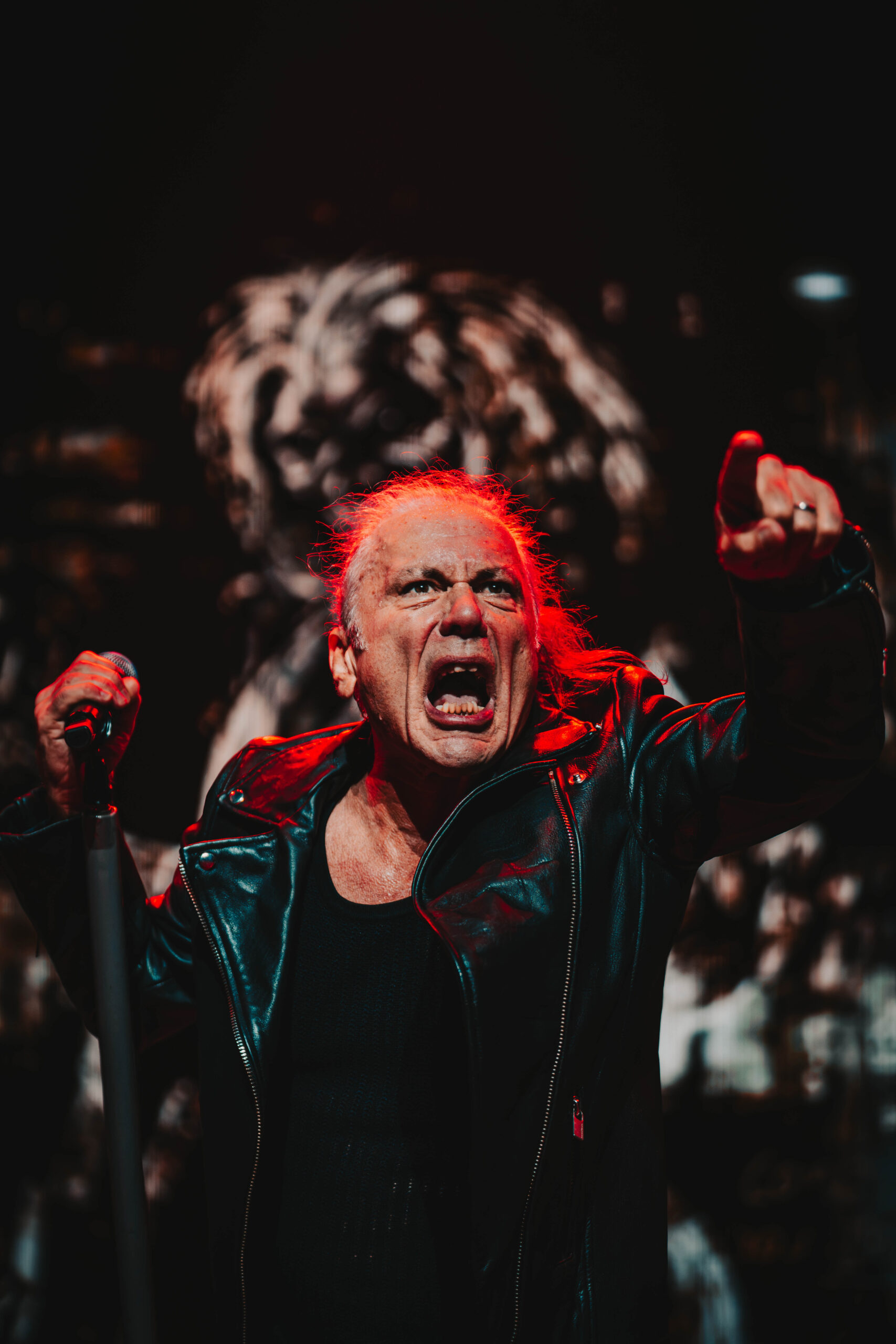 Iron Maiden photo by Zak DeFreze for HM Magazine