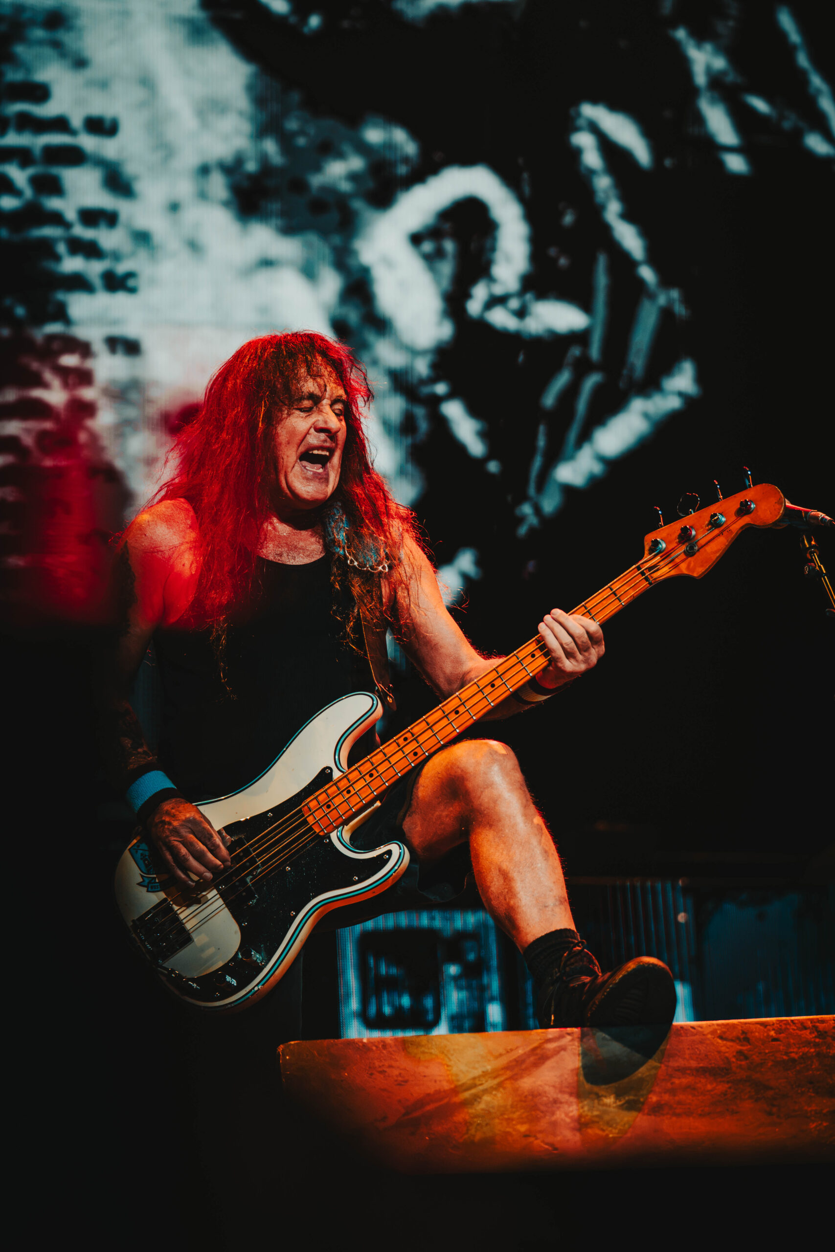 Iron Maiden photo by Zak DeFreze for HM Magazine