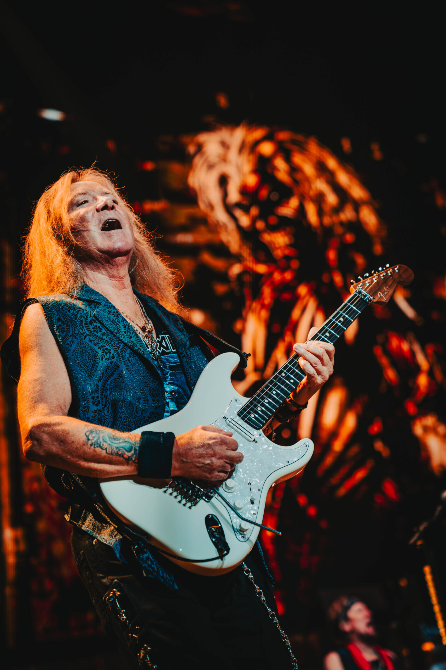 Iron Maiden photo by Zak DeFreze for HM Magazine