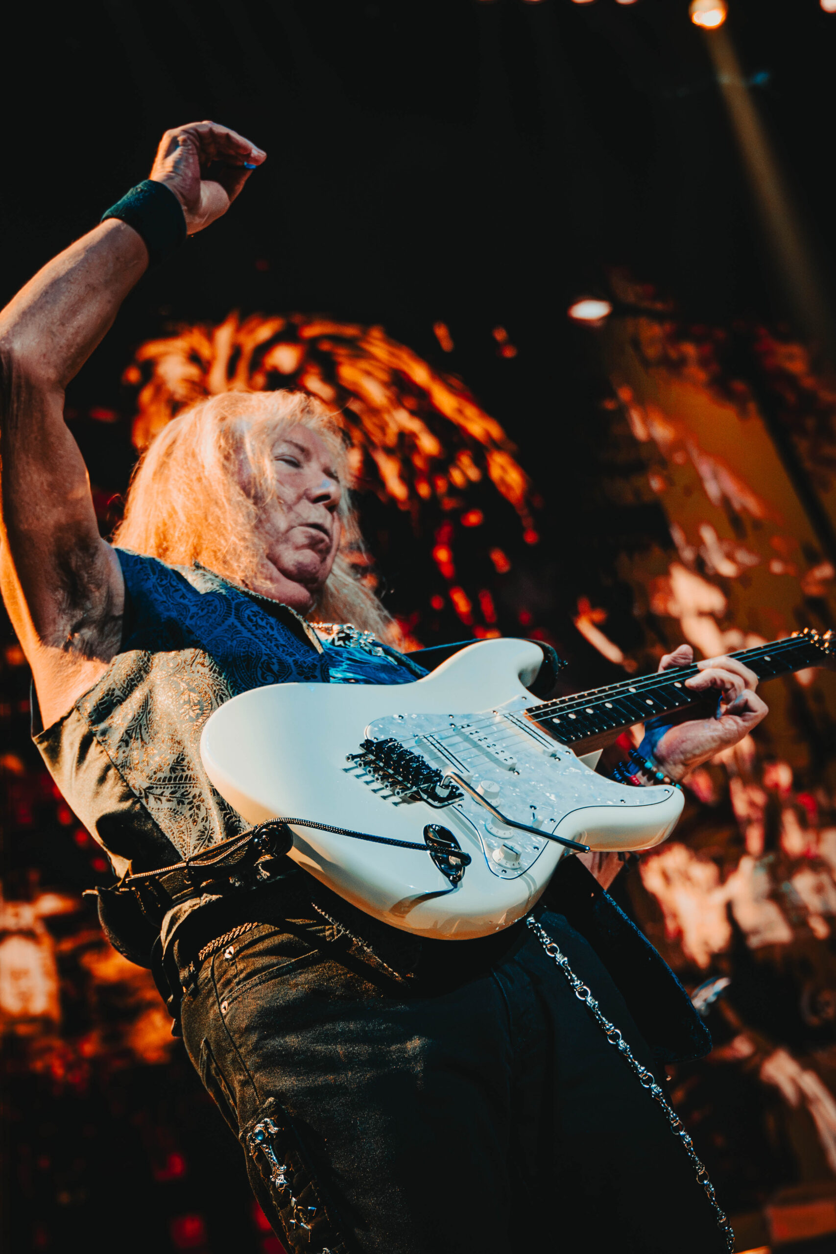 Iron Maiden photo by Zak DeFreze for HM Magazine