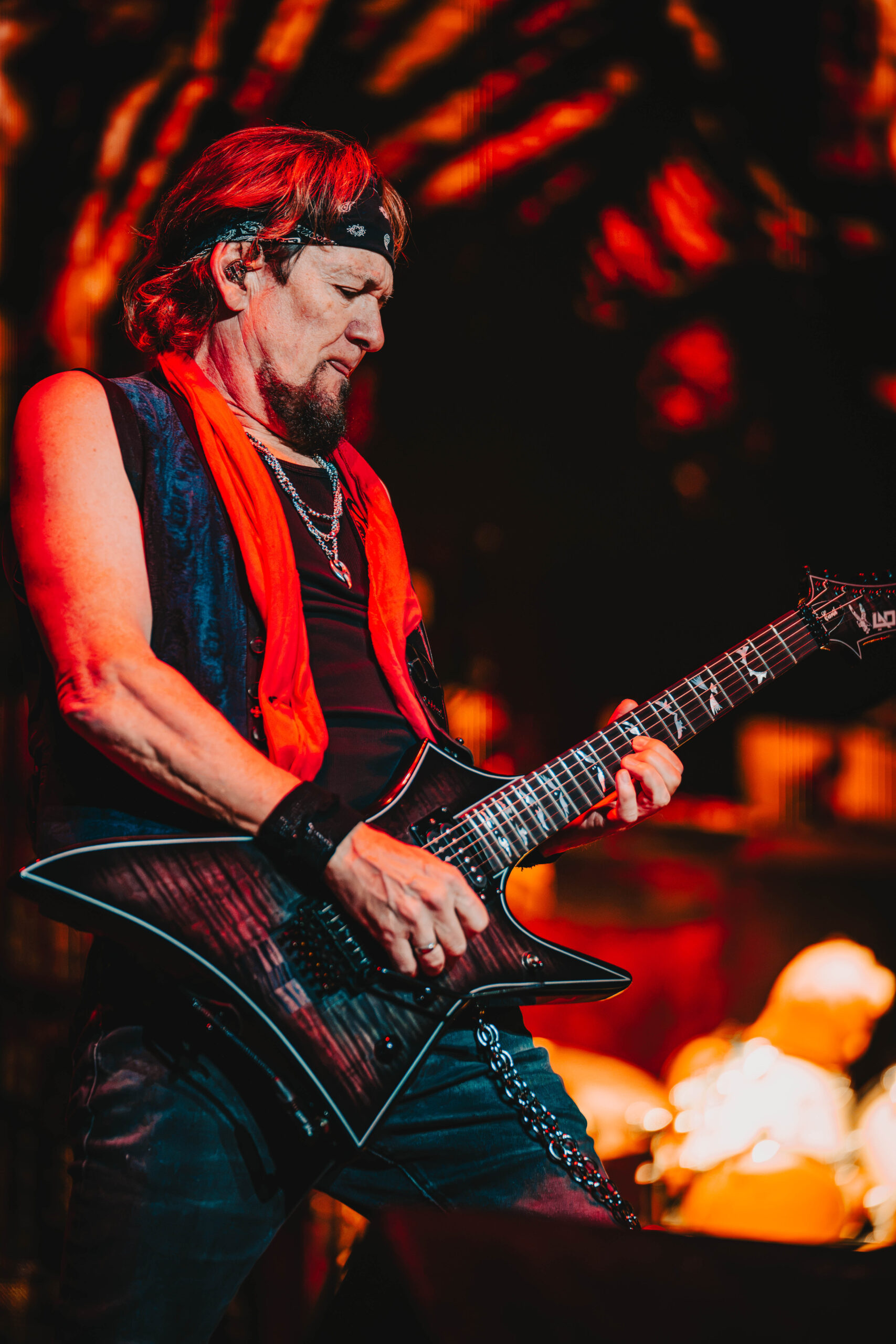 Iron Maiden photo by Zak DeFreze for HM Magazine