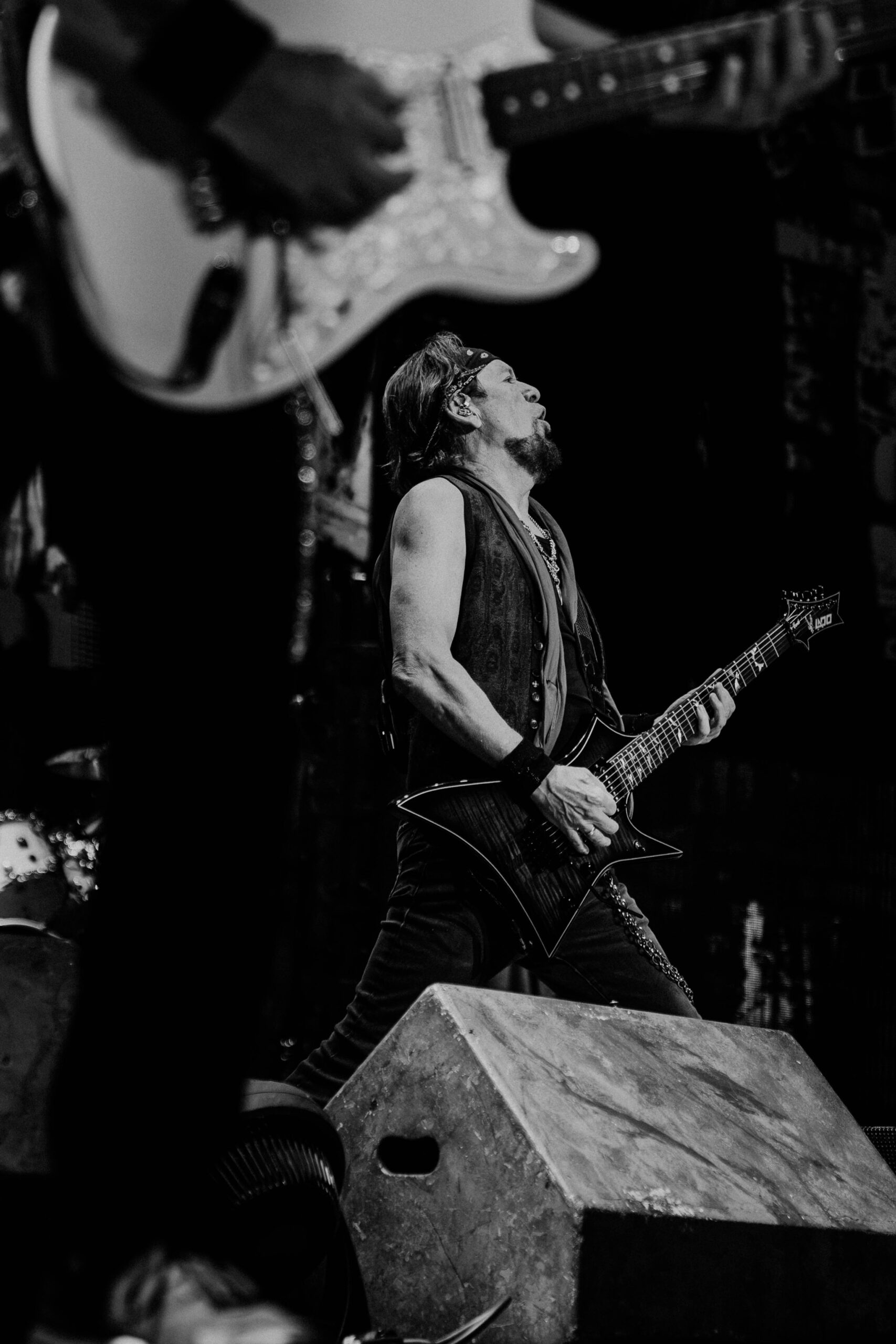 Iron Maiden photo by Zak DeFreze for HM Magazine