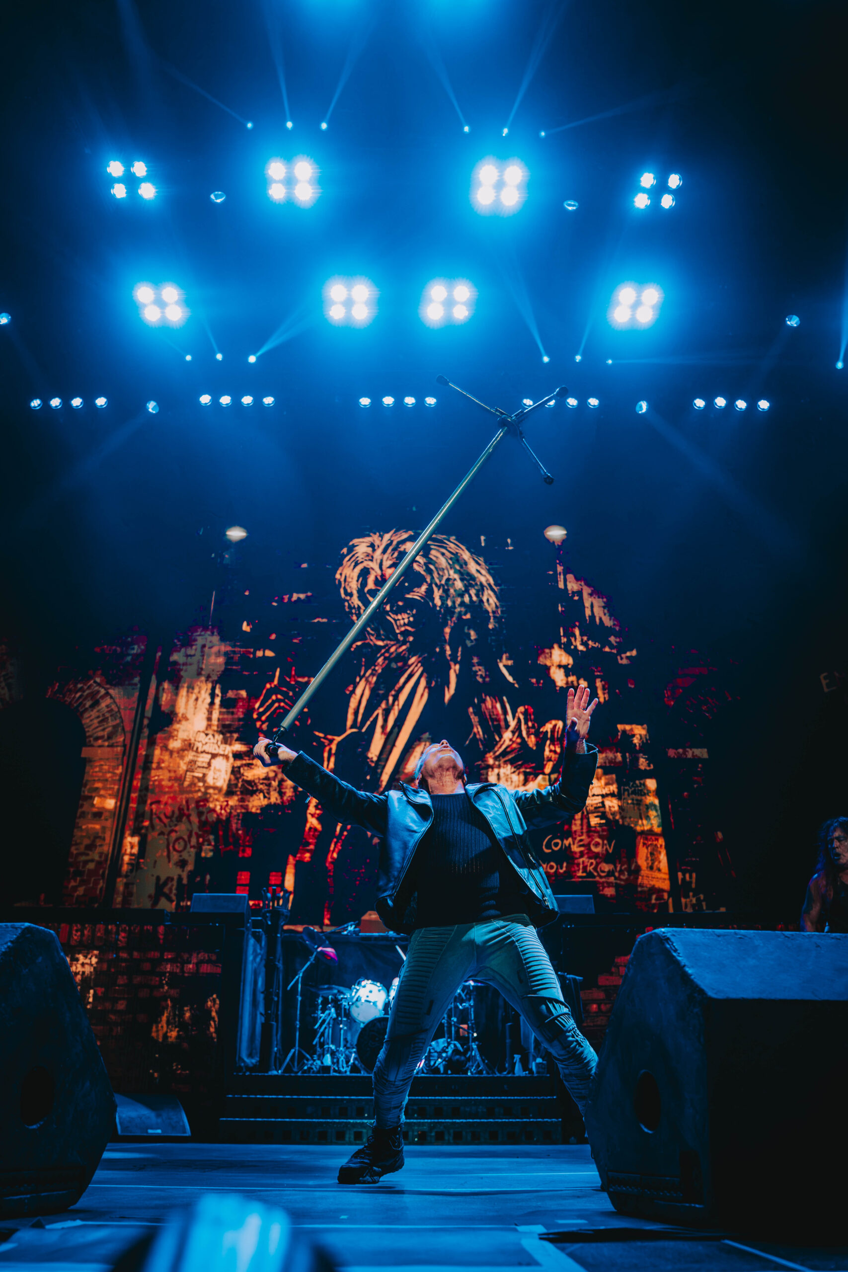 Iron Maiden photo by Zak DeFreze for HM Magazine