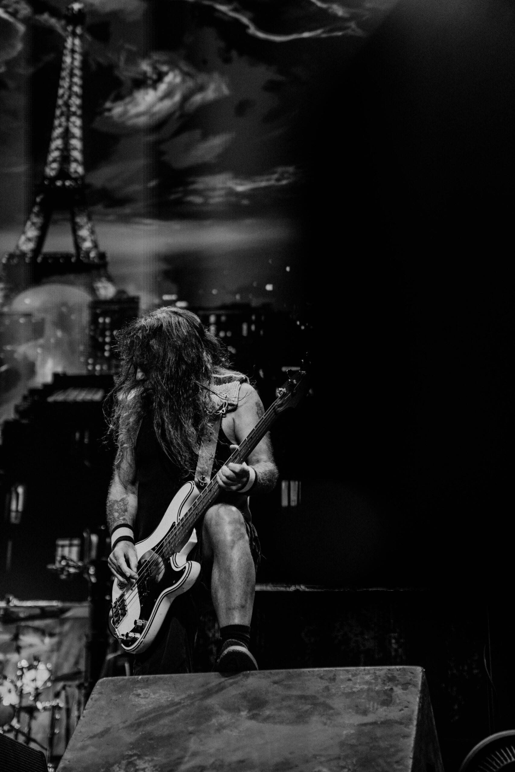 Iron Maiden photo by Zak DeFreze for HM Magazine
