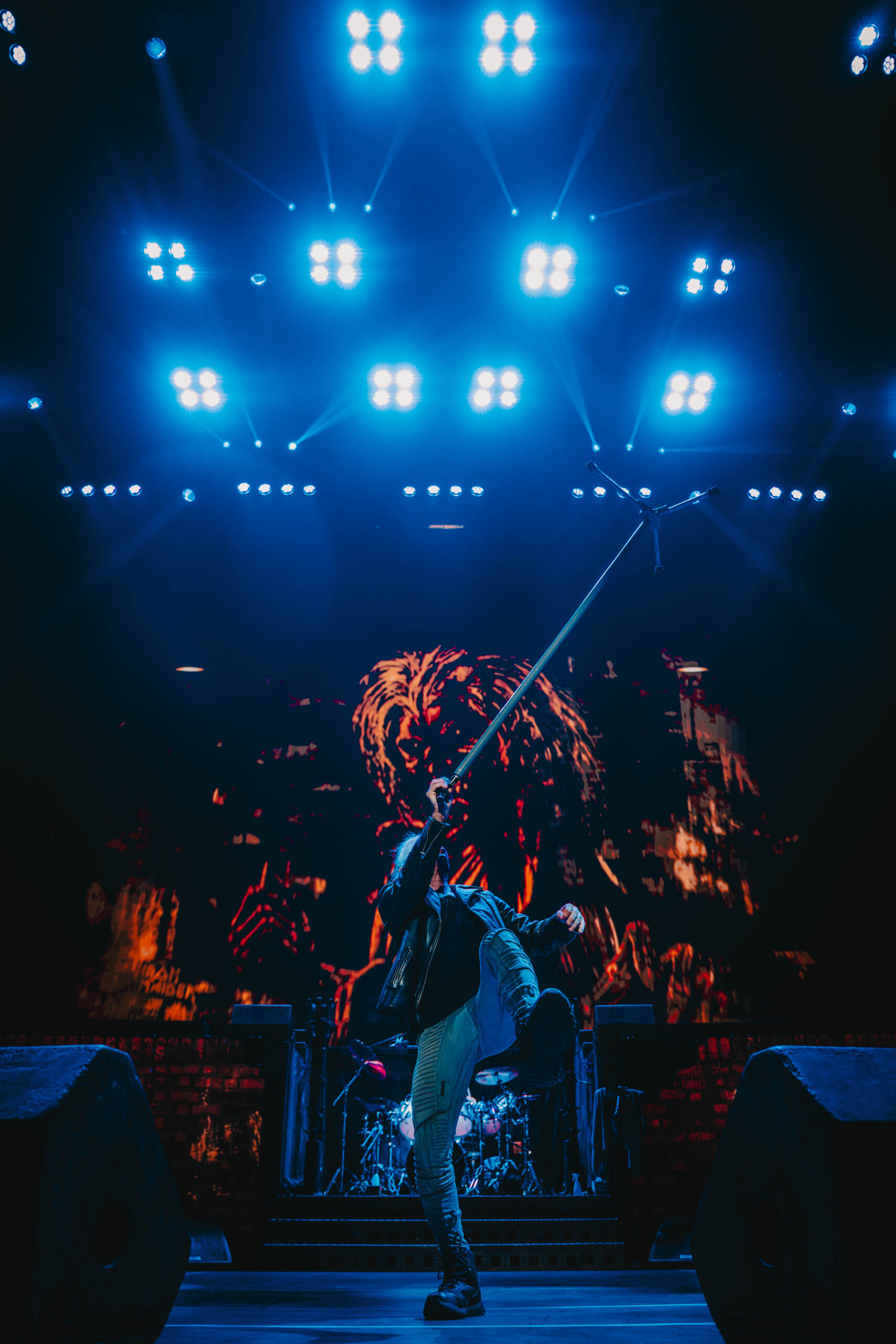 Iron Maiden photo by Zak DeFreze for HM Magazine
